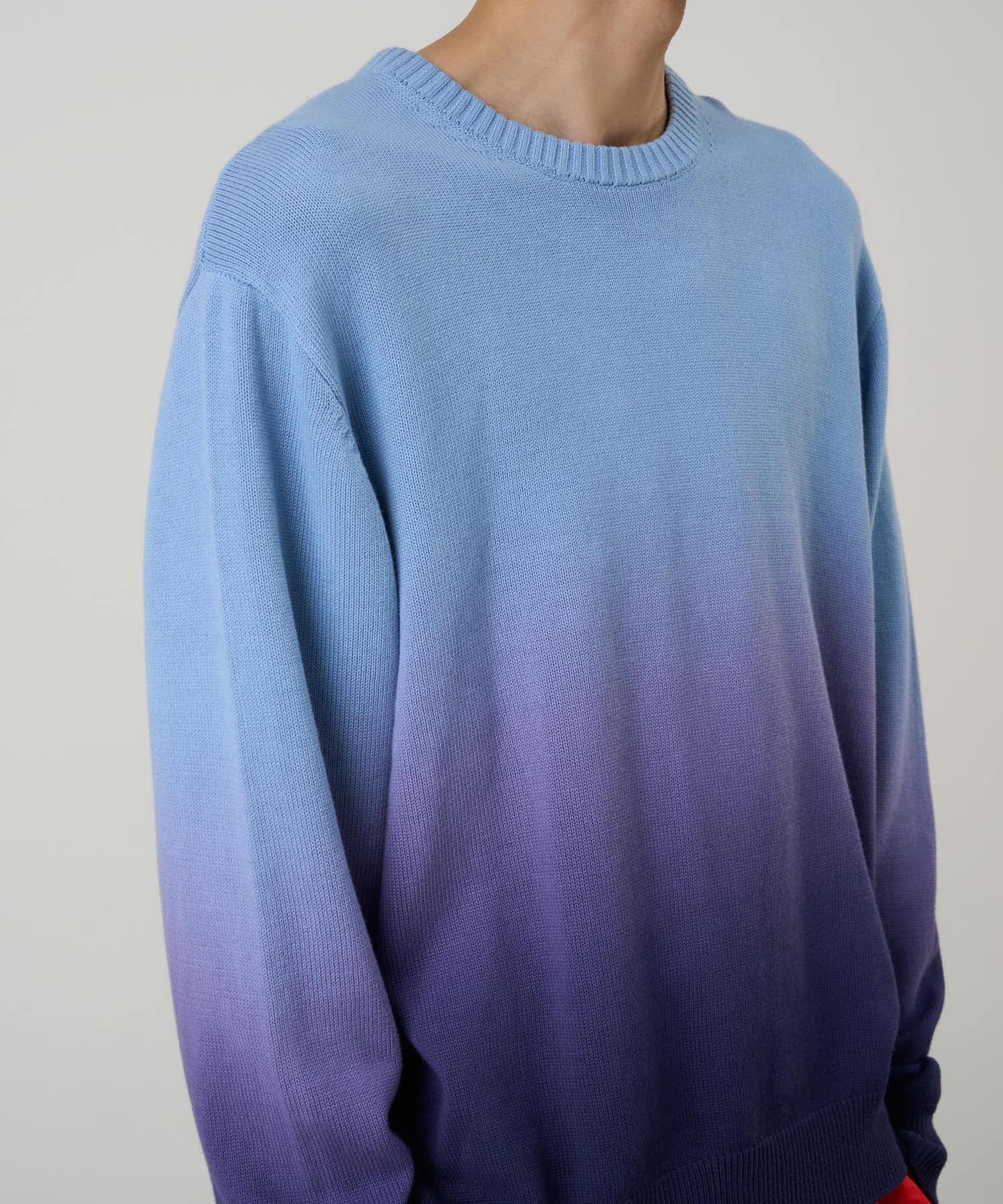 SUN FADE SWEATER NIGHT PURPLE