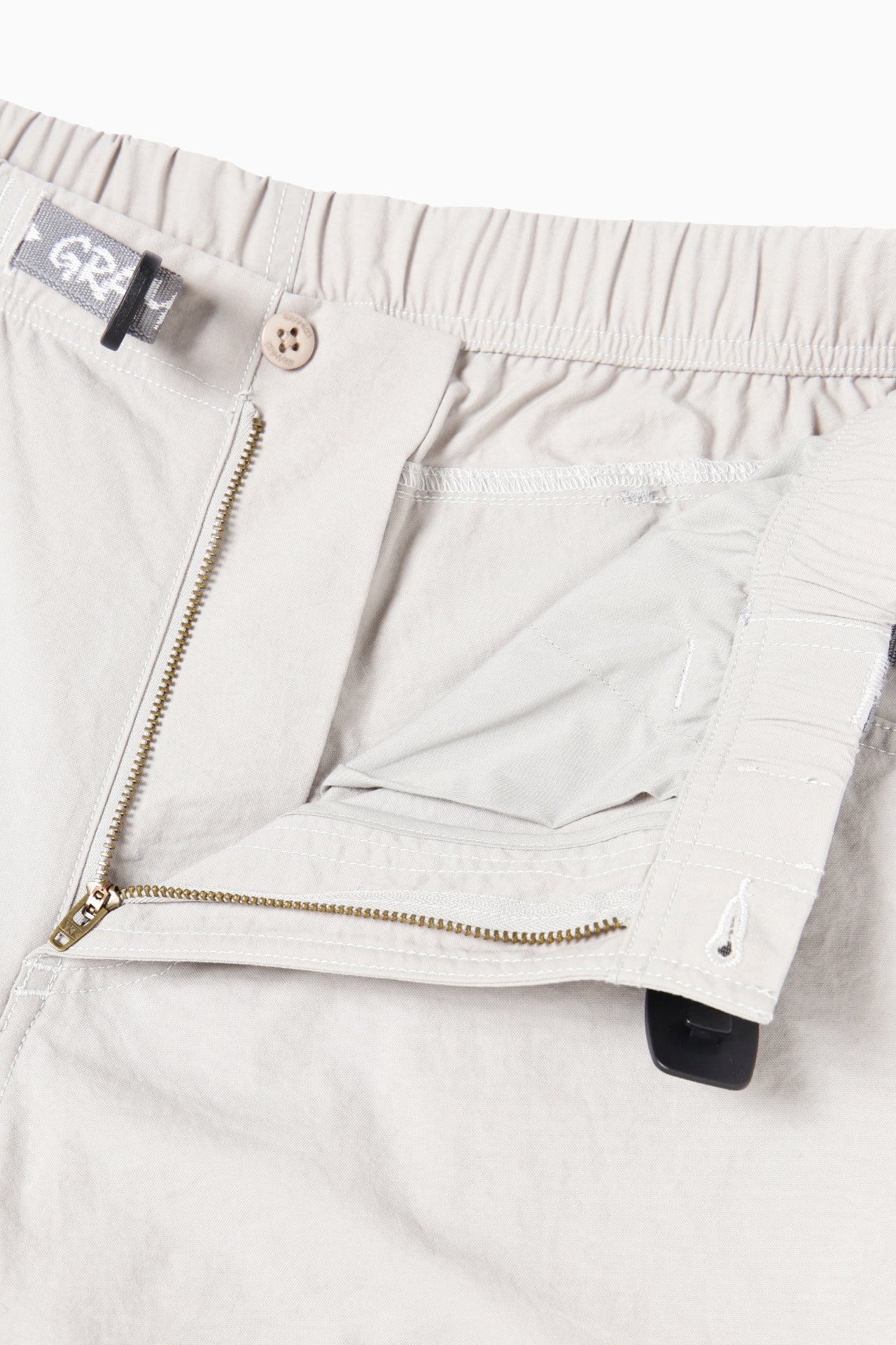 AND WANDER NYLON DOUBLE KNEE PANT LIGHT GREY – BIG AIR