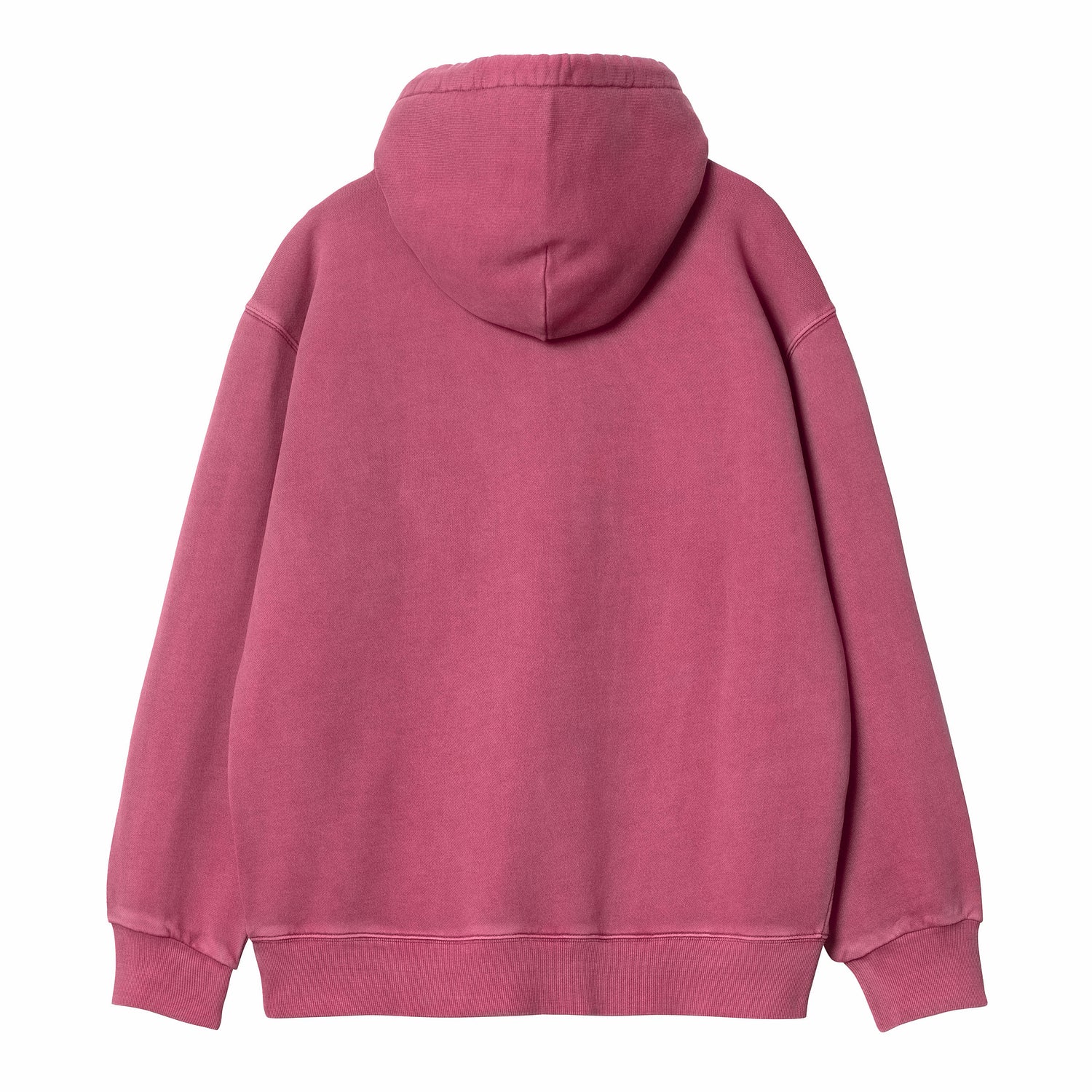 HOODED NELSON SWEAT MAGENTA GARMENT DYED