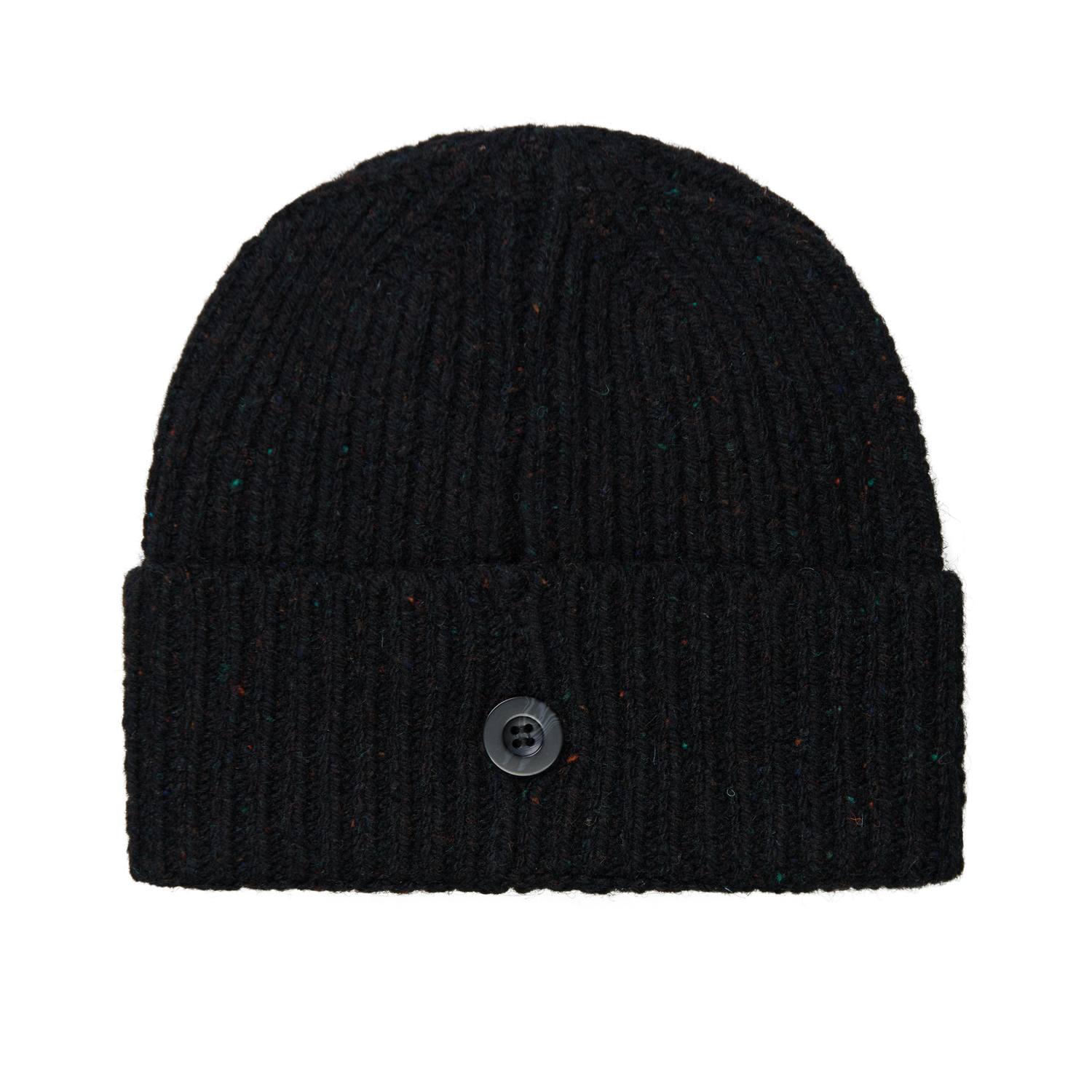 ANGLISTIC BEANIE SPECKLED BLACK
