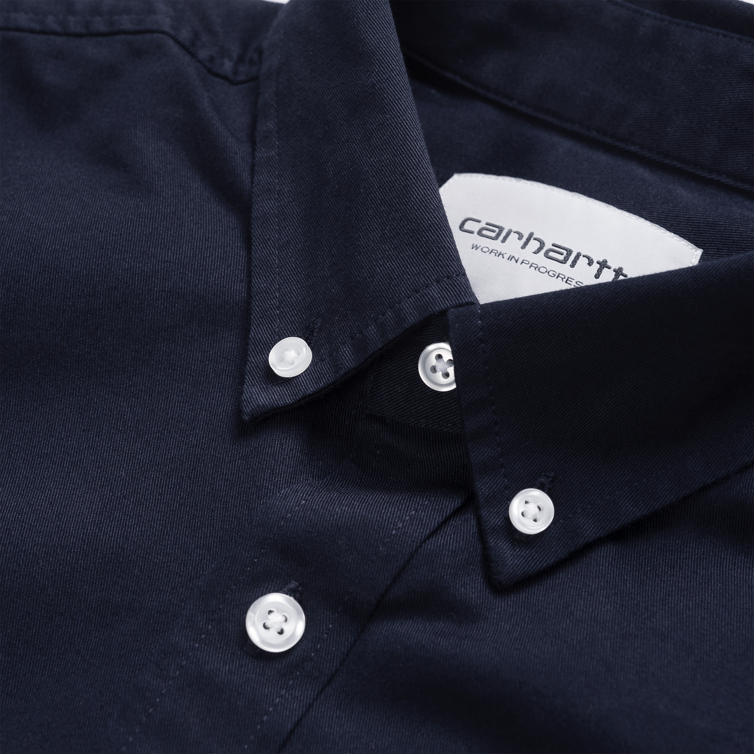 L/S MADISON SHIRT DARK NAVY / WAX