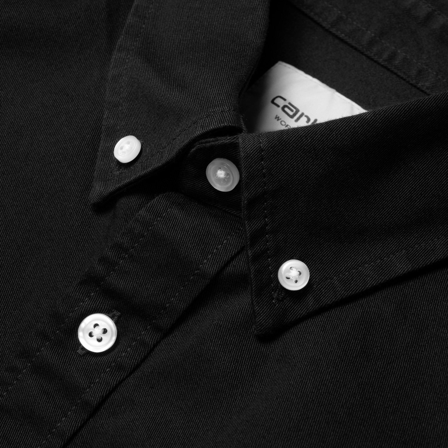 L/S MADISON SHIRT BLACK / WAX