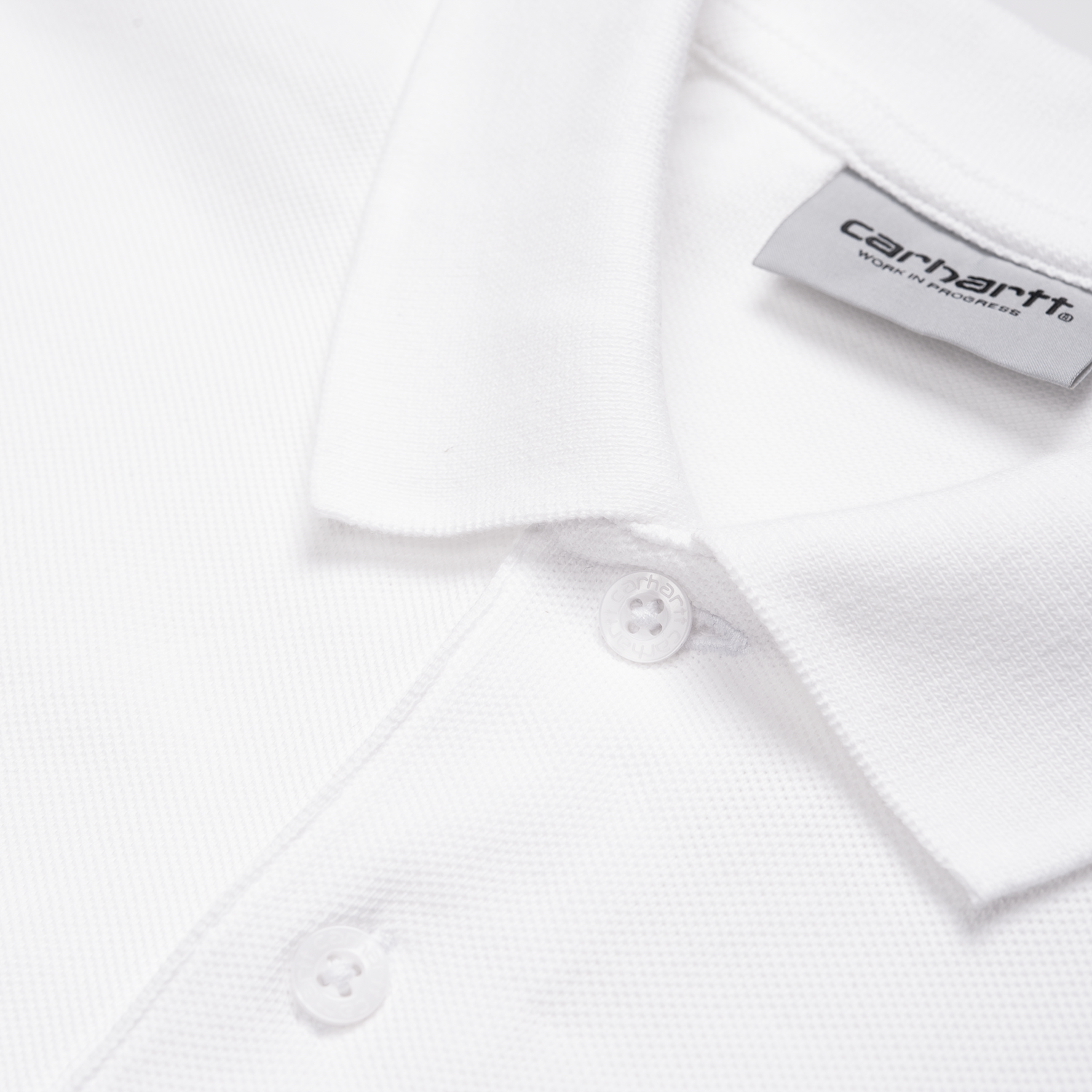 S/S CHASE PIQUE POLO WHITE / GOLD