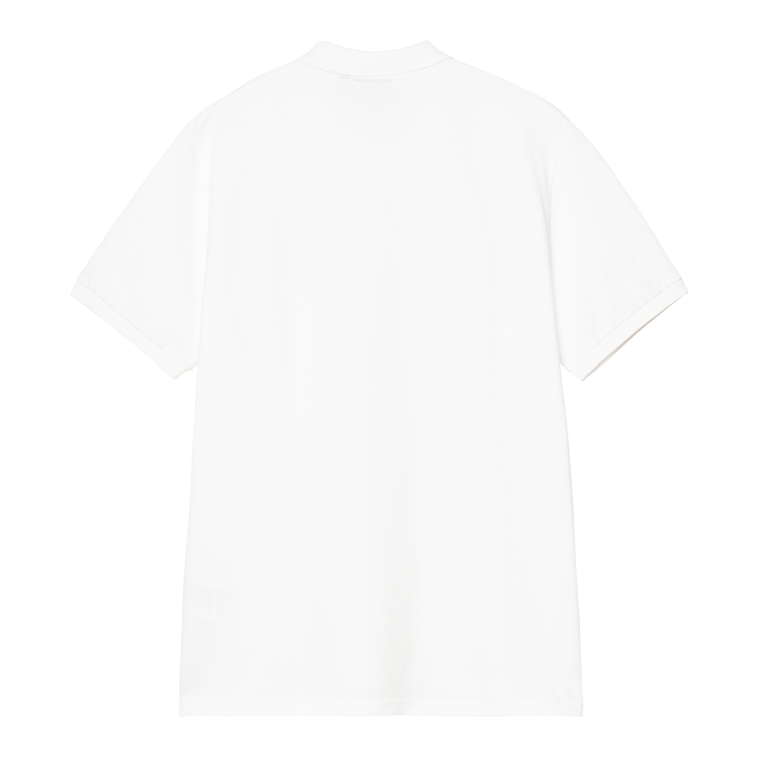 S/S CHASE PIQUE POLO WHITE / GOLD