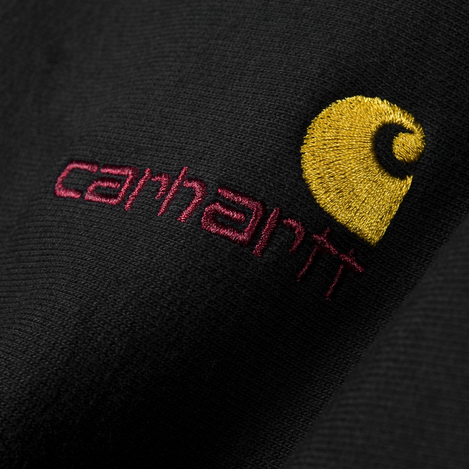 AMERICAN SCRIPT SWEAT BLACK