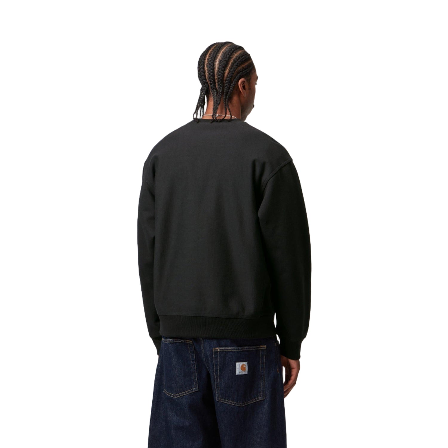 AMERICAN SCRIPT SWEAT BLACK