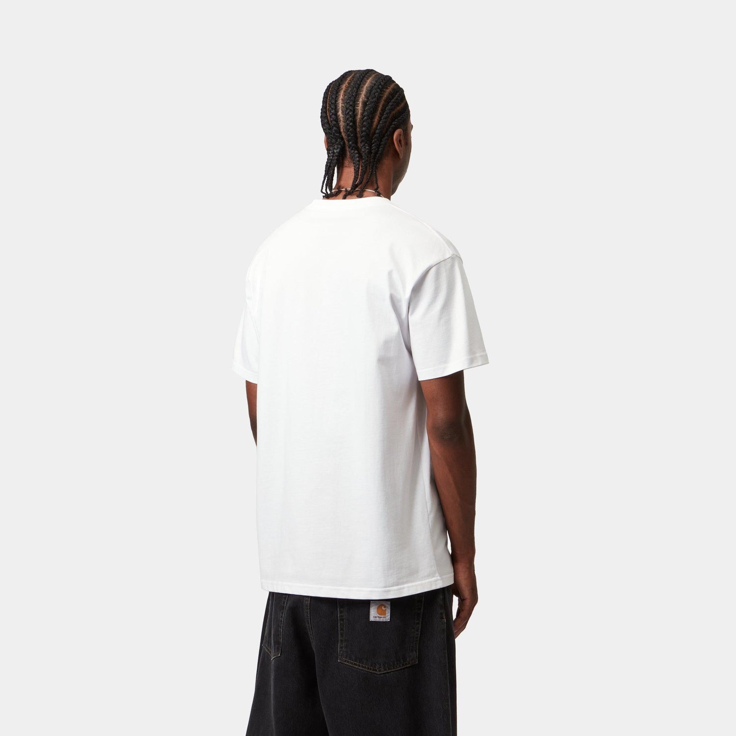 S/S CHASE T-SHIRT WHITE / GOLD