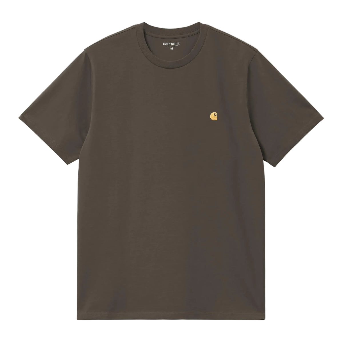 S/S CHASE T-SHIRT SHUNGITE / GOLD