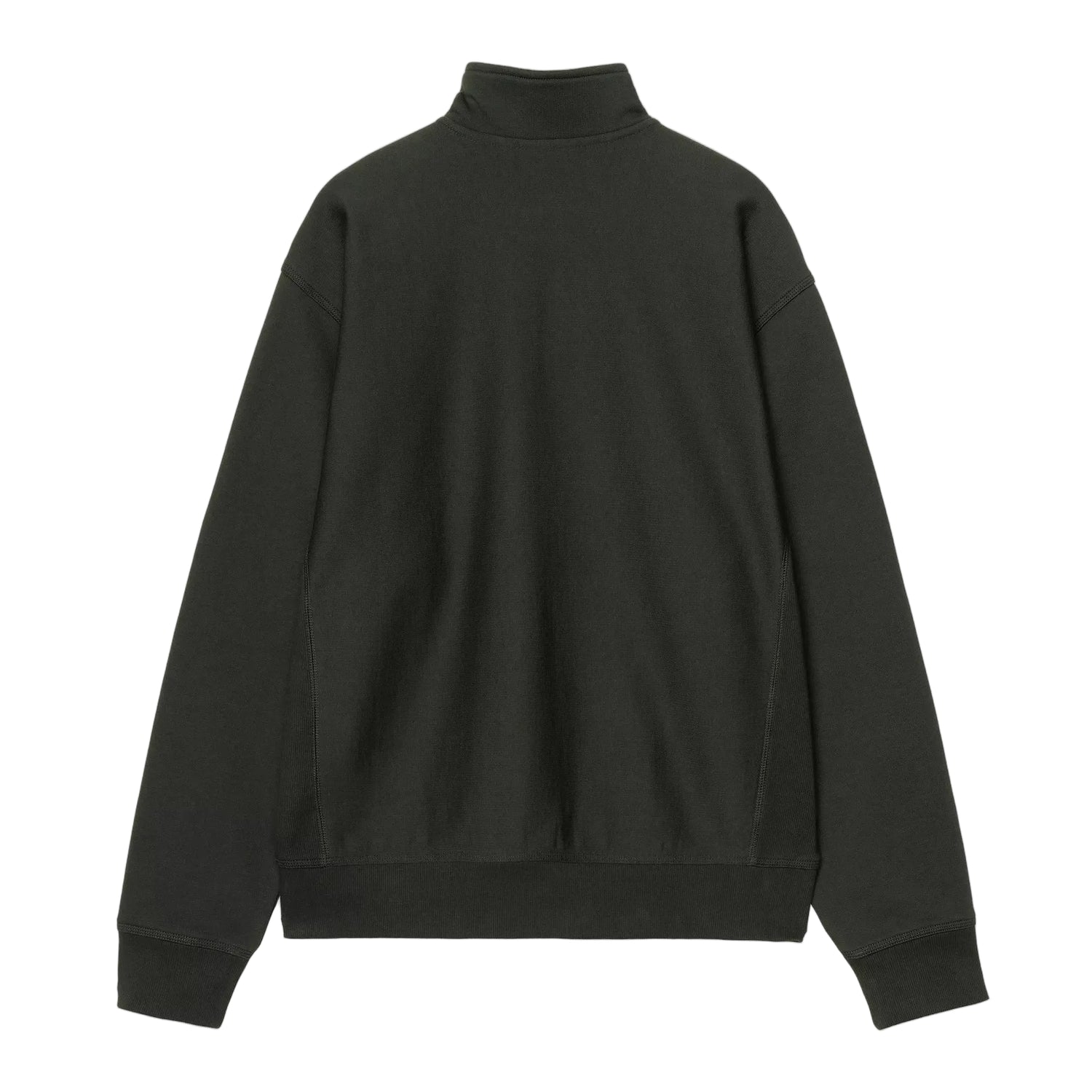 HALF ZIP AMERICAN SCRIPT SWEAT RAVEN