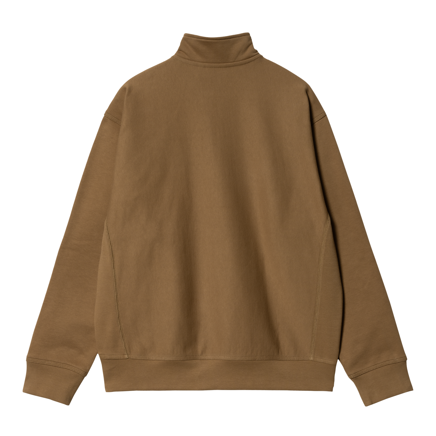 HALF ZIP AMERICAN SCRIPT SWEAT HAMILTON BROWN