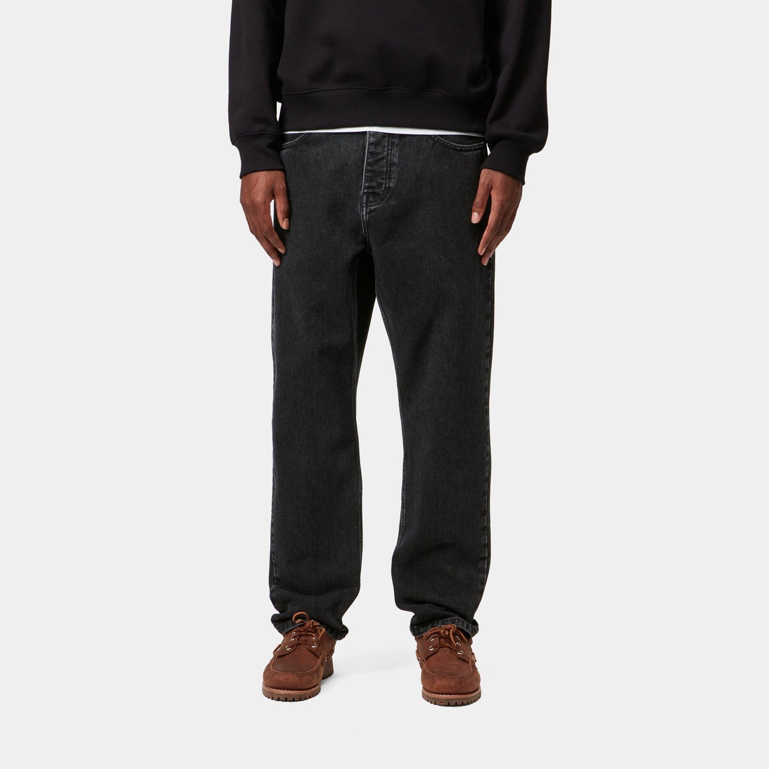 NEWEL PANT BLACK STONE WASHED