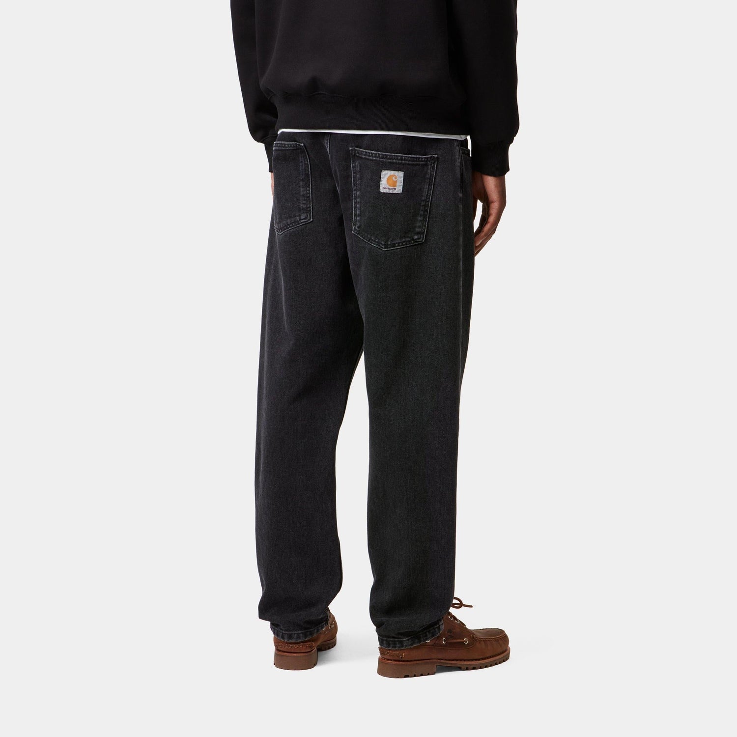 NEWEL PANT BLACK STONE WASHED