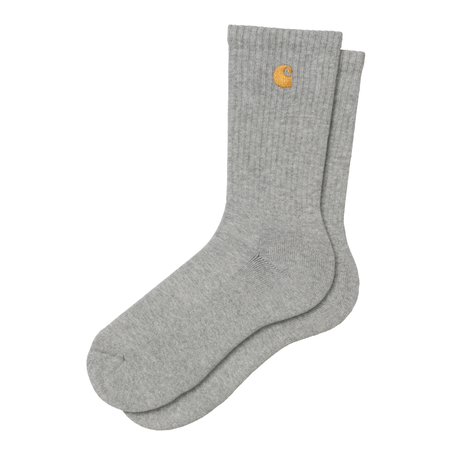 CHASE SOCKS GREY HEATHER / GOLD