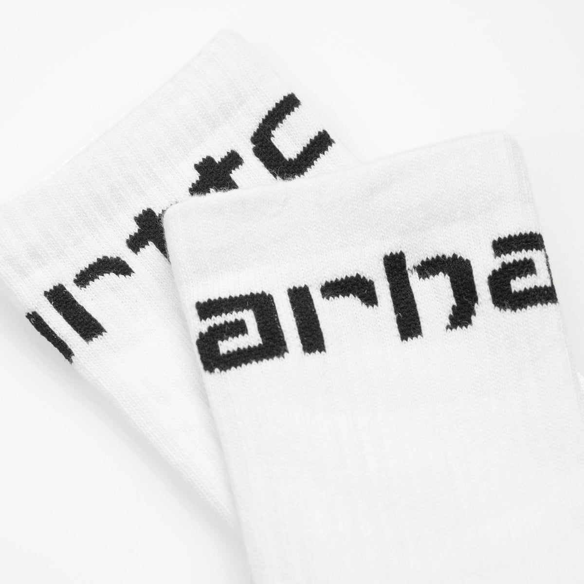 CARHARTT SOCKS WHITE / BLACK