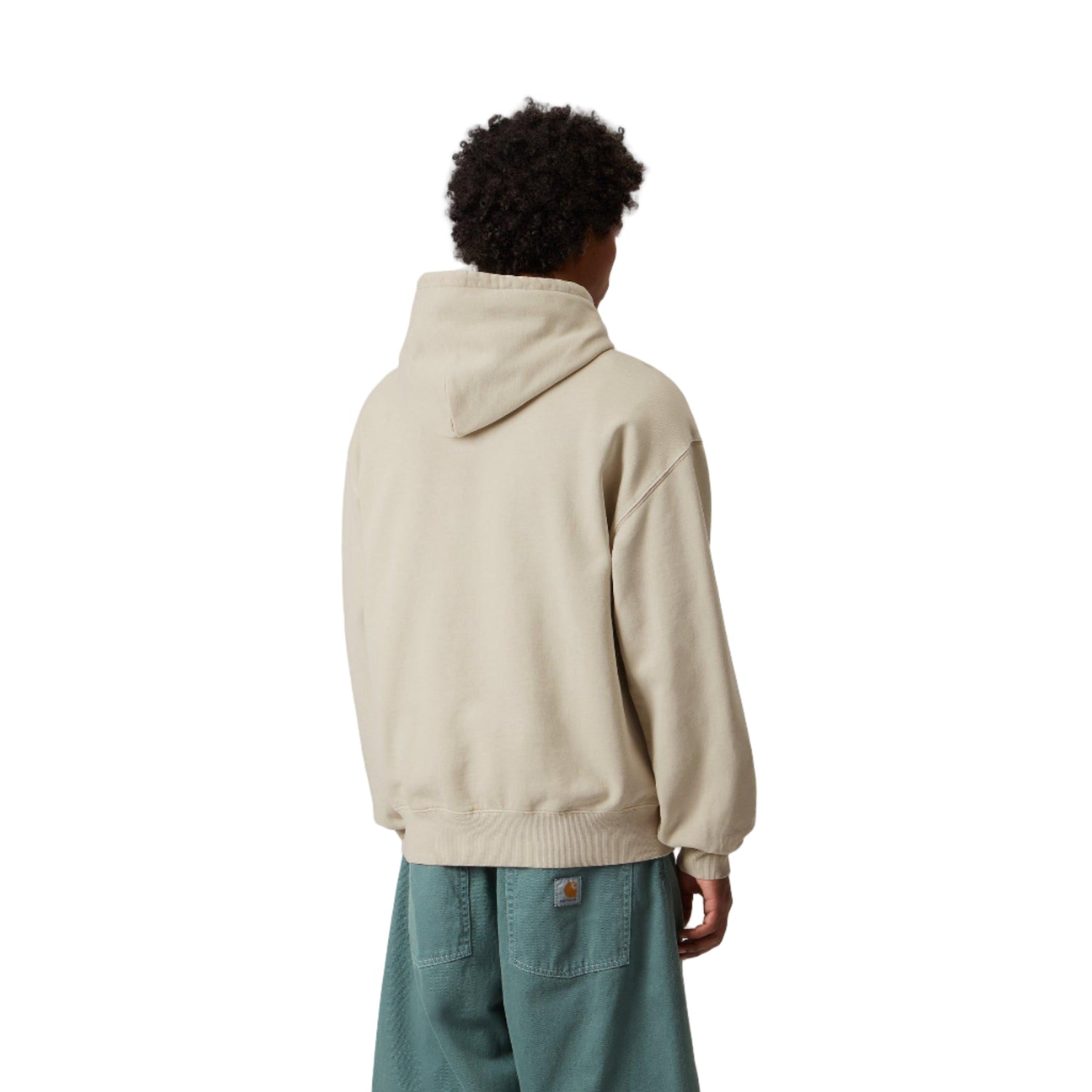 HOODED VISTA SWEAT FLEUR DE SEL GARMENT DYED
