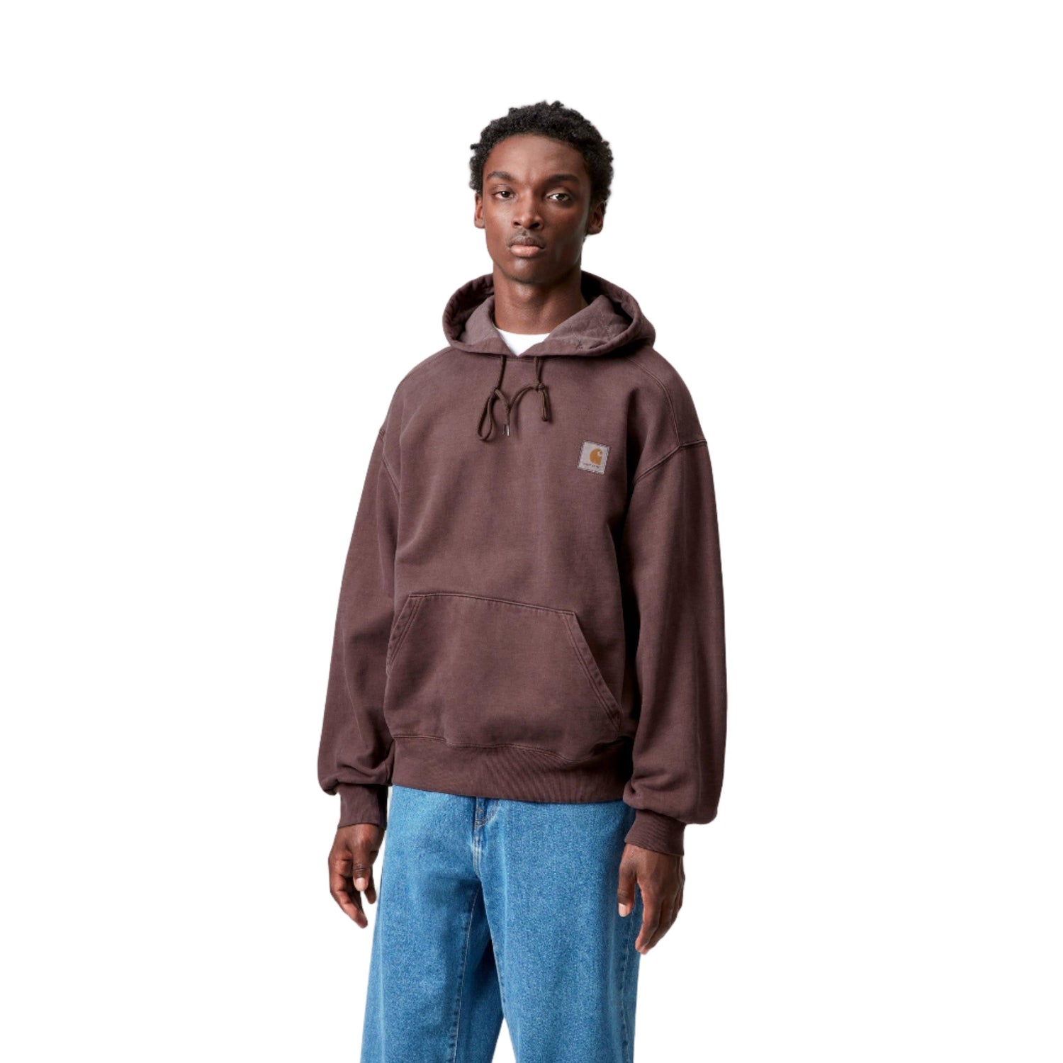 HOODED VISTA SWEAT PALISANDER GARMENT DYED