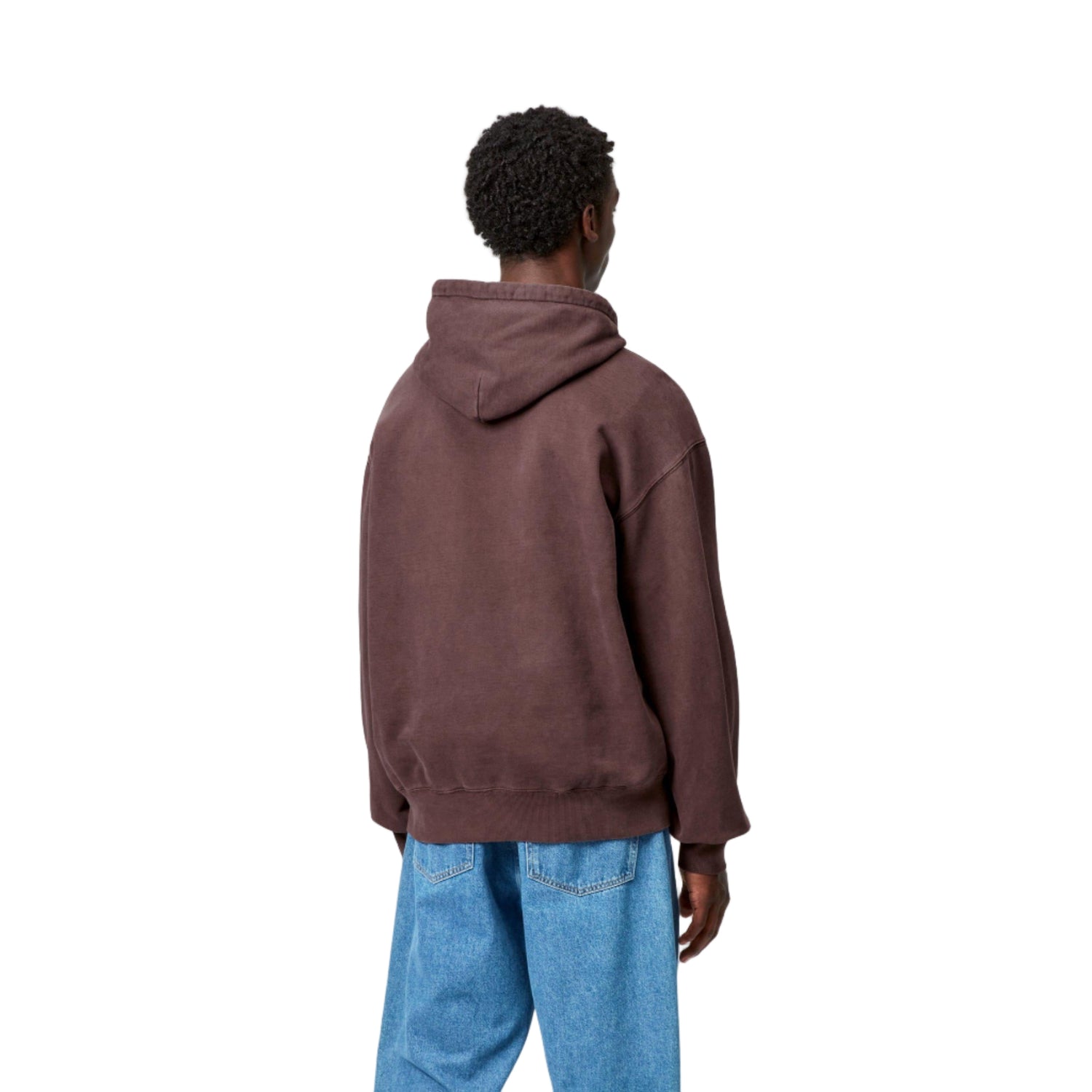HOODED VISTA SWEAT PALISANDER GARMENT DYED