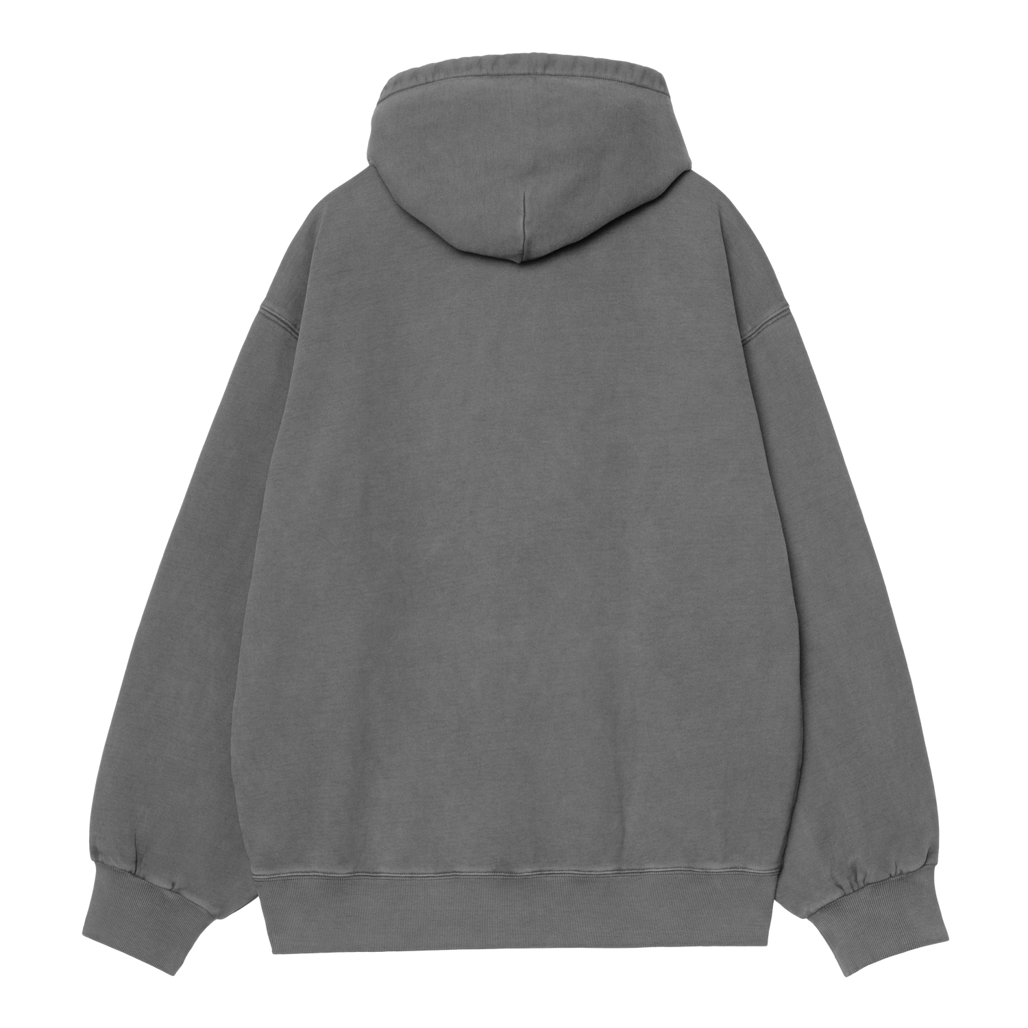 HOODED VISTA SWEAT BLACK GARMENT DYED