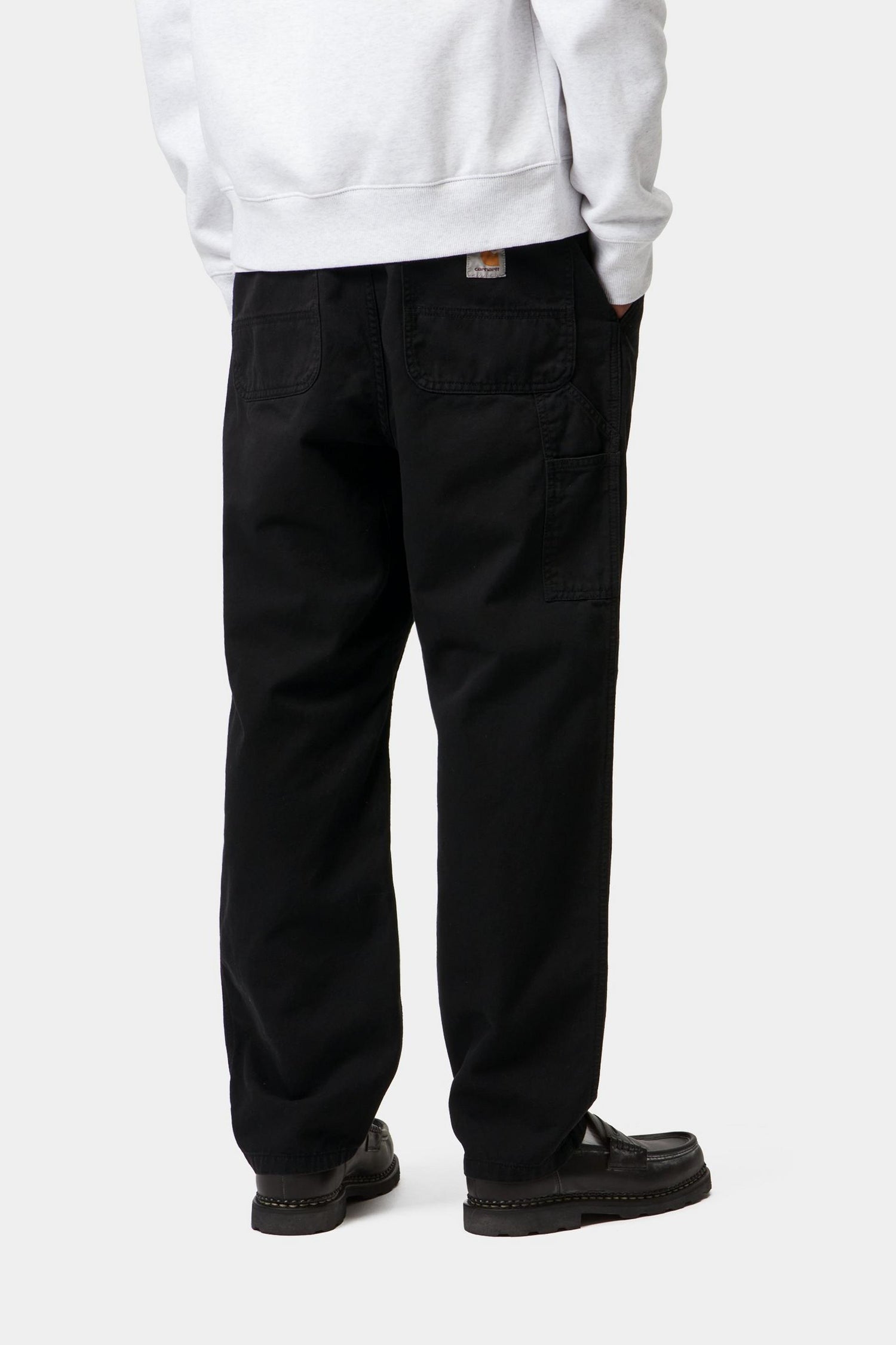 FLINT PANT BLACK GARMENT DYED