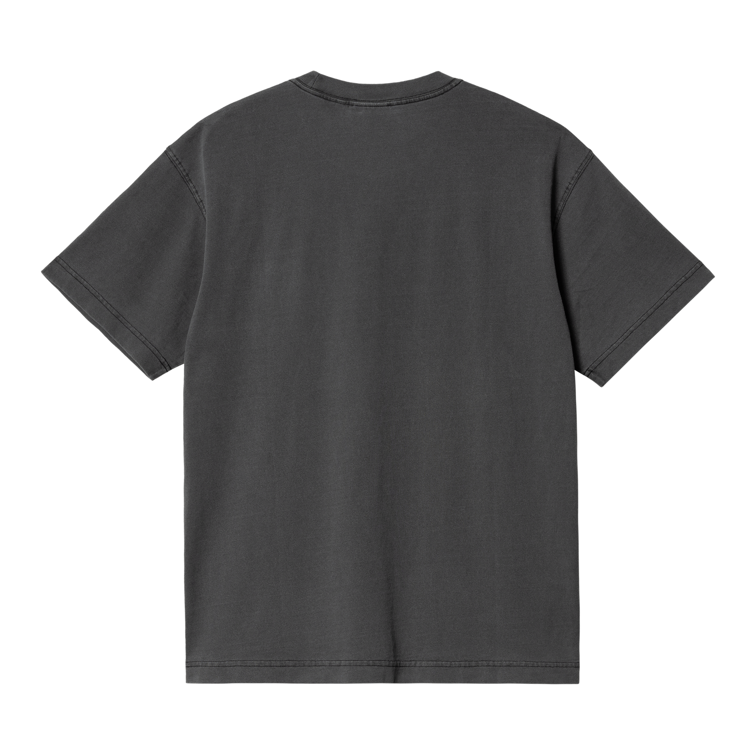 S/S NELSON T-SHIRT BLACK GARMENT DYED