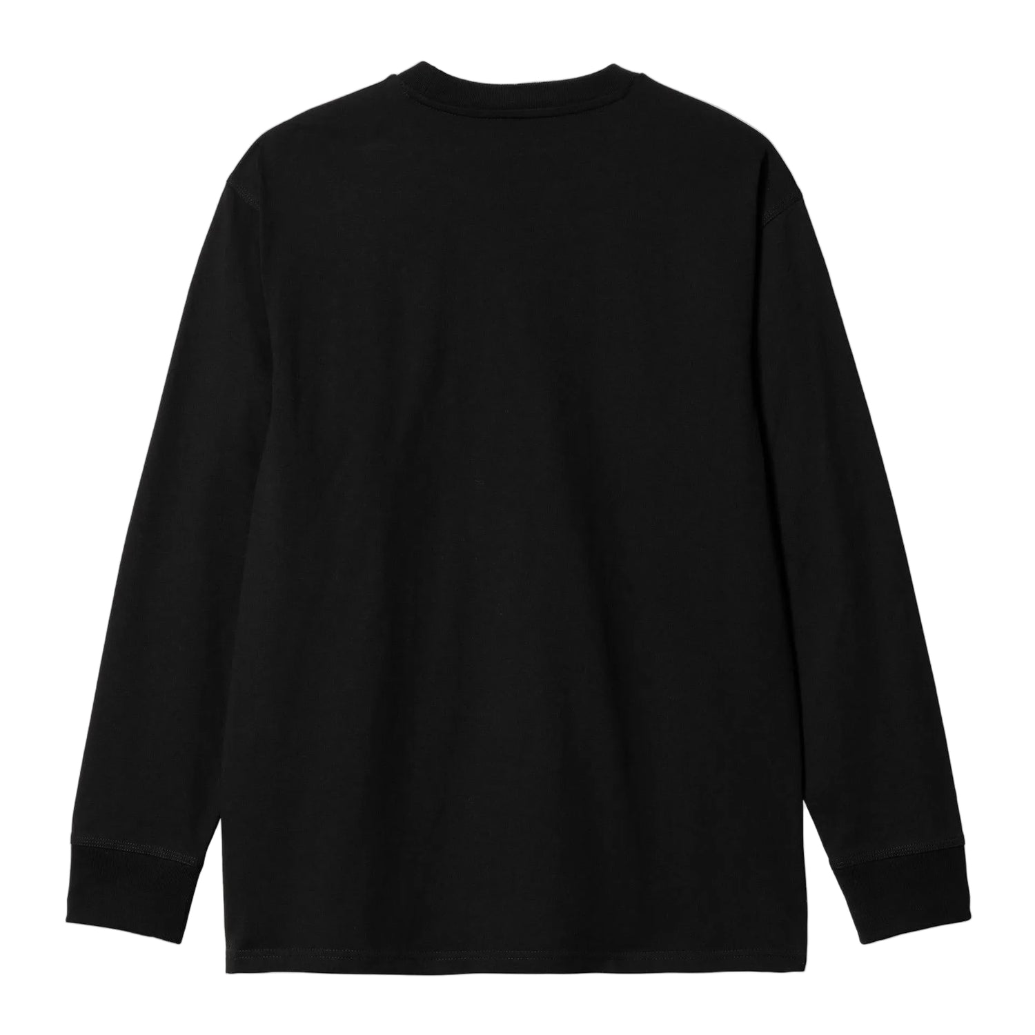 L/S AMERICAN SCRIPT T-SHIRT BLACK