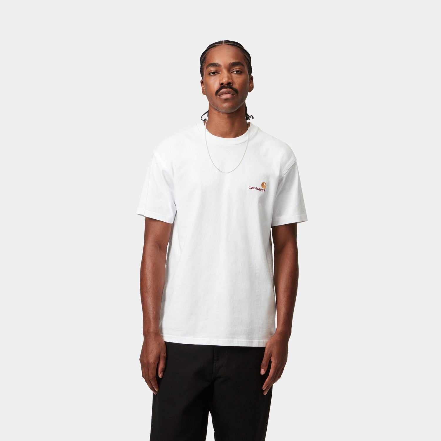 S/S AMERICAN SCRIPT T-SHIRT WHITE