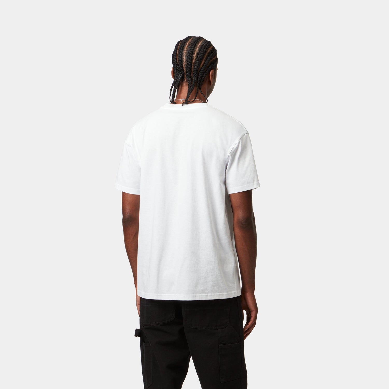 S/S AMERICAN SCRIPT T-SHIRT WHITE