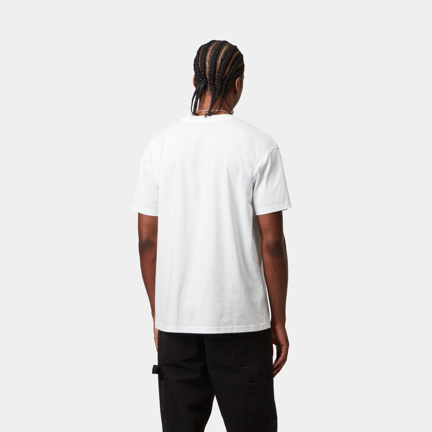 S/S AMERICAN SCRIPT T-SHIRT WHITE