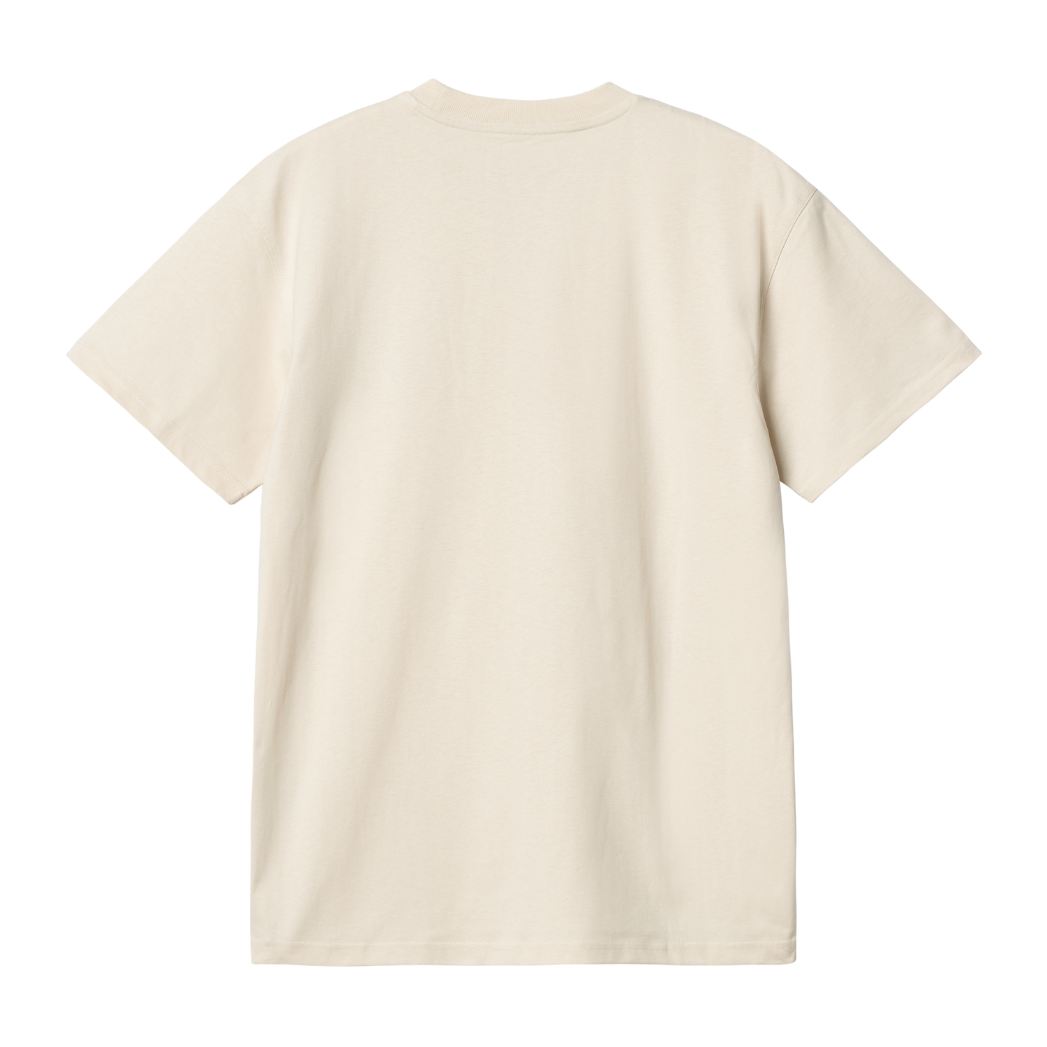 S/S AMERICAN SCRIPT T-SHIRT NATURAL