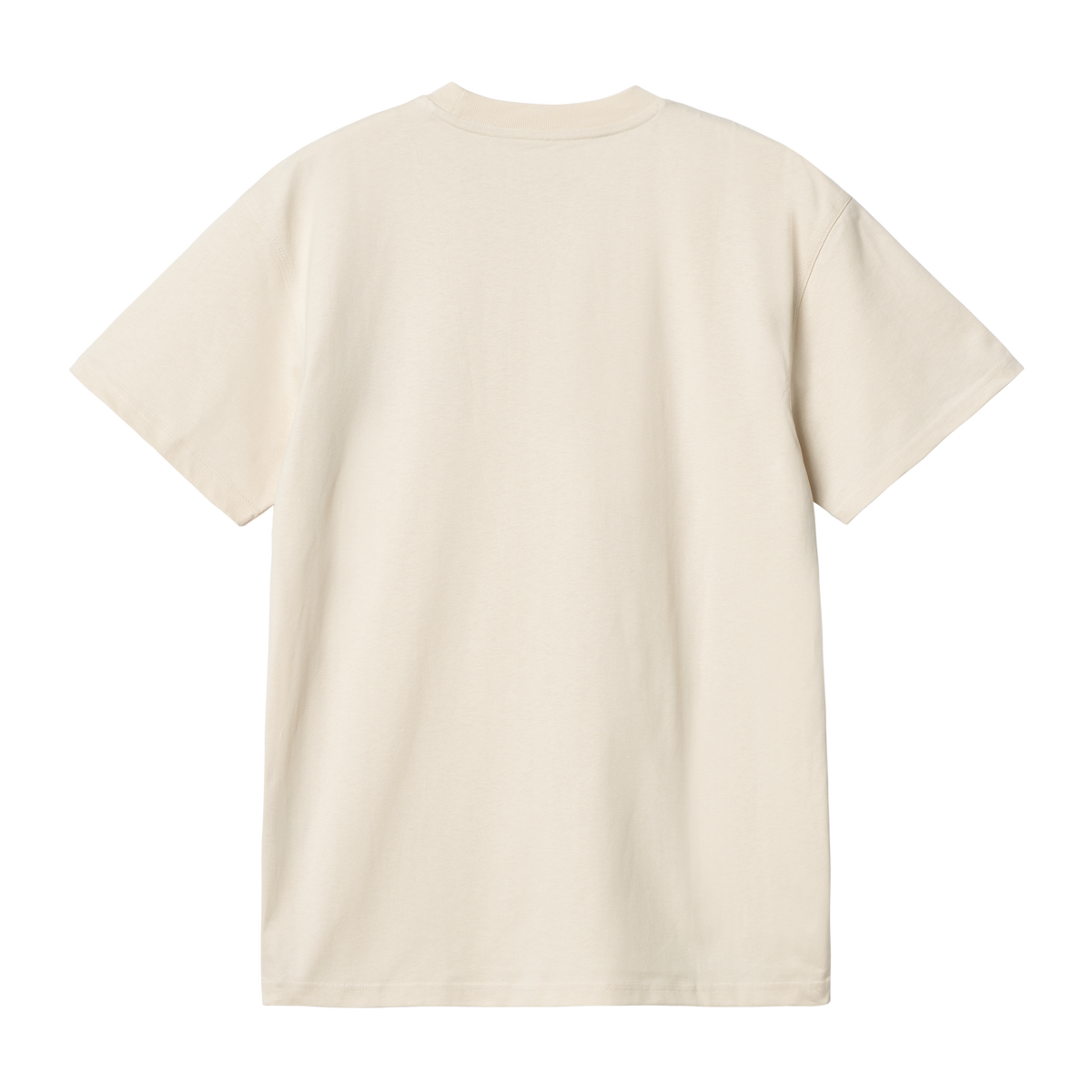 S/S AMERICAN SCRIPT T-SHIRT NATURAL