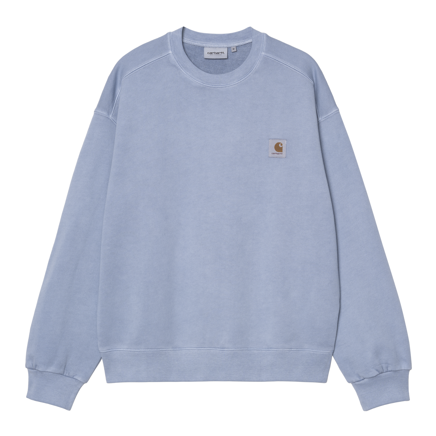 NELSON SWEAT GENTLE BLUE GARMENT DYED