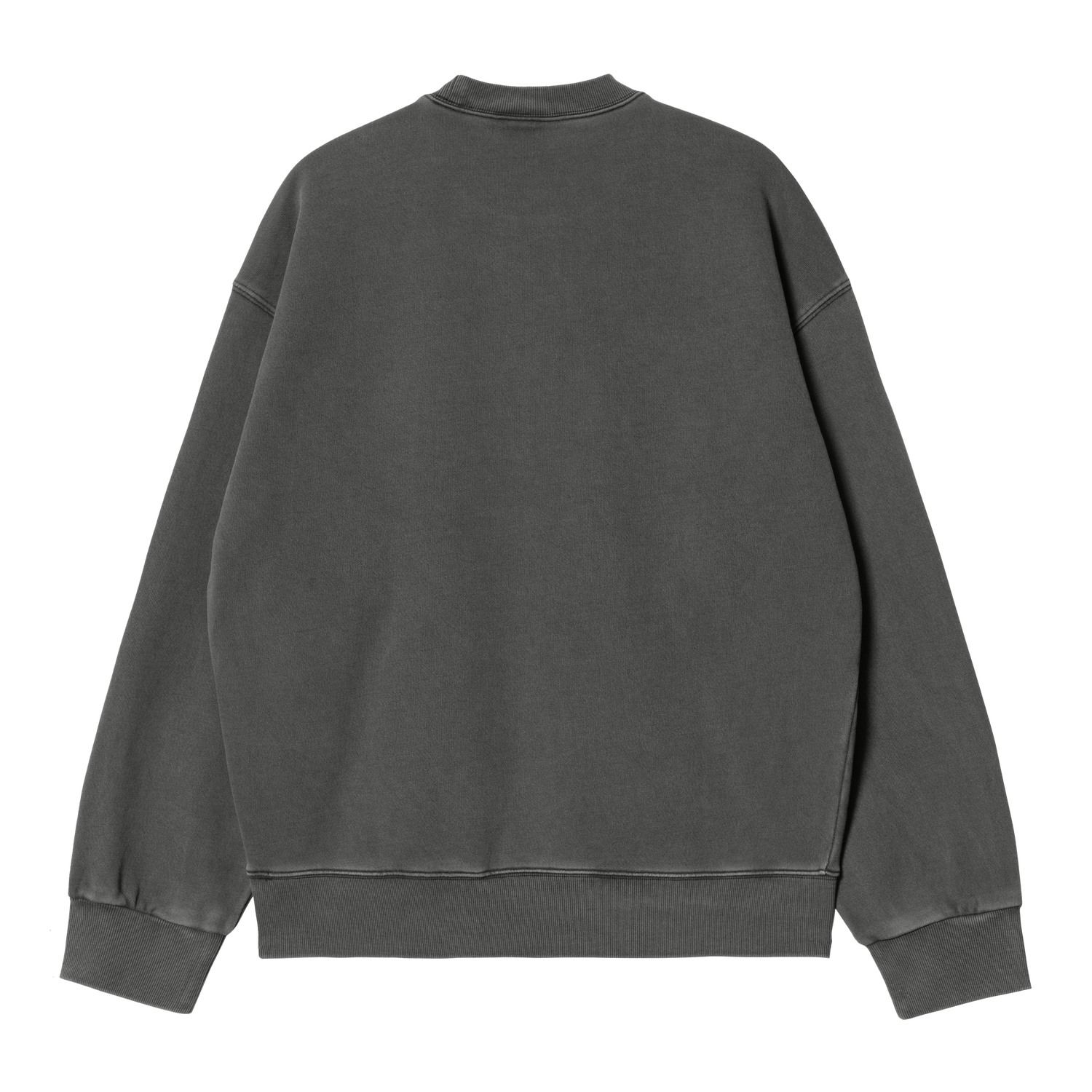 NELSON SWEAT BLACK GARMENT DYED