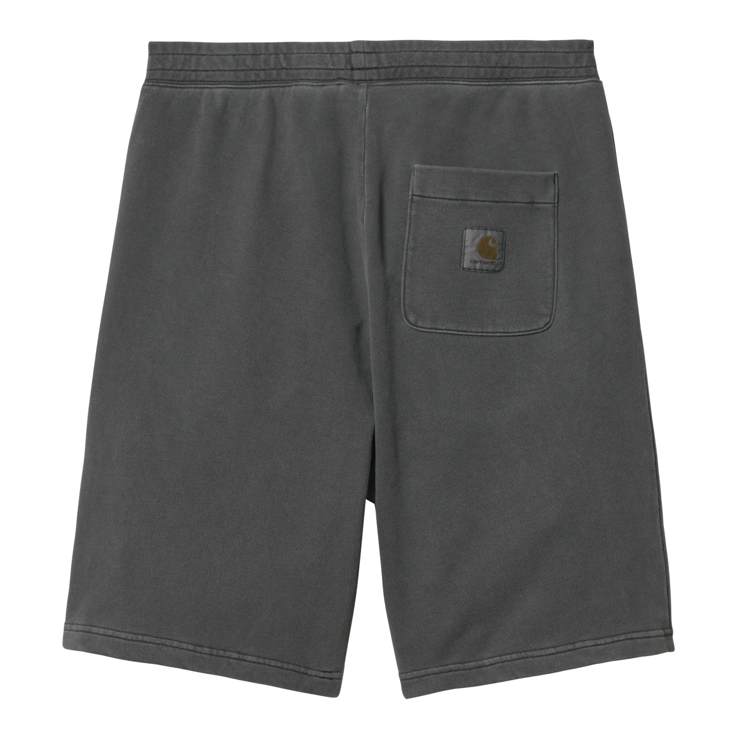 NELSON SWEAT SHORT BLACK GARMENT DYED