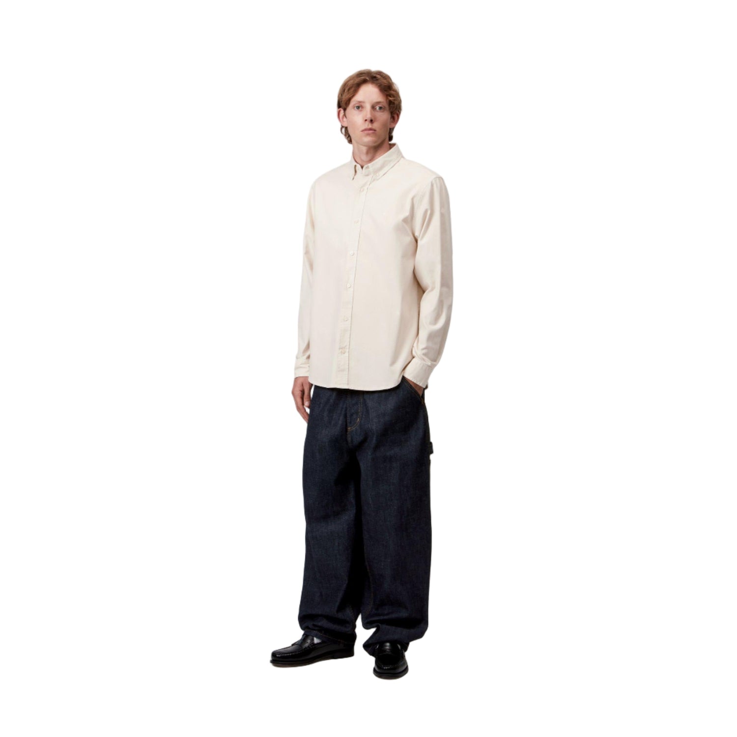 L/S BOLTON SHIRT SALT