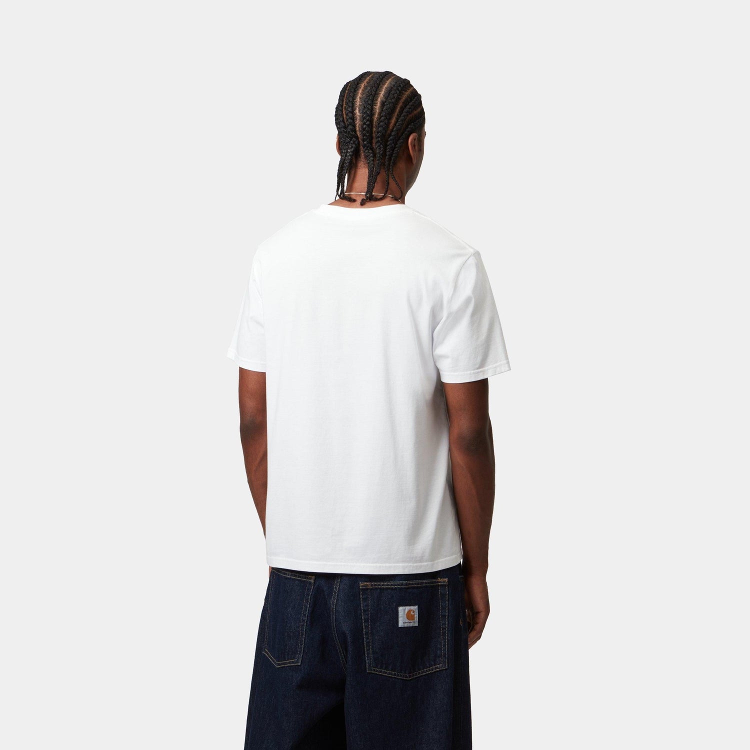 S/S POCKET T-SHIRT WHITE