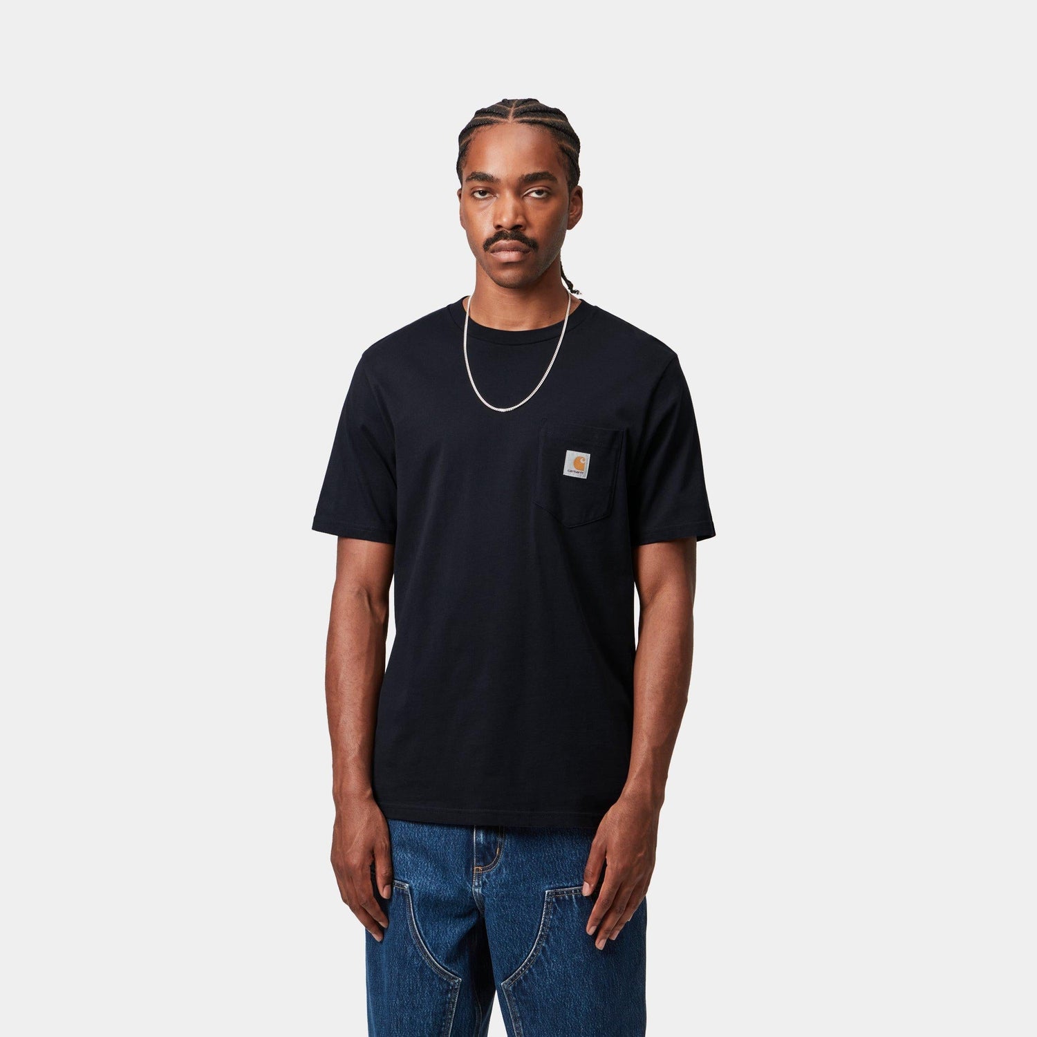 S/S POCKET T-SHIRT DARK NAVY