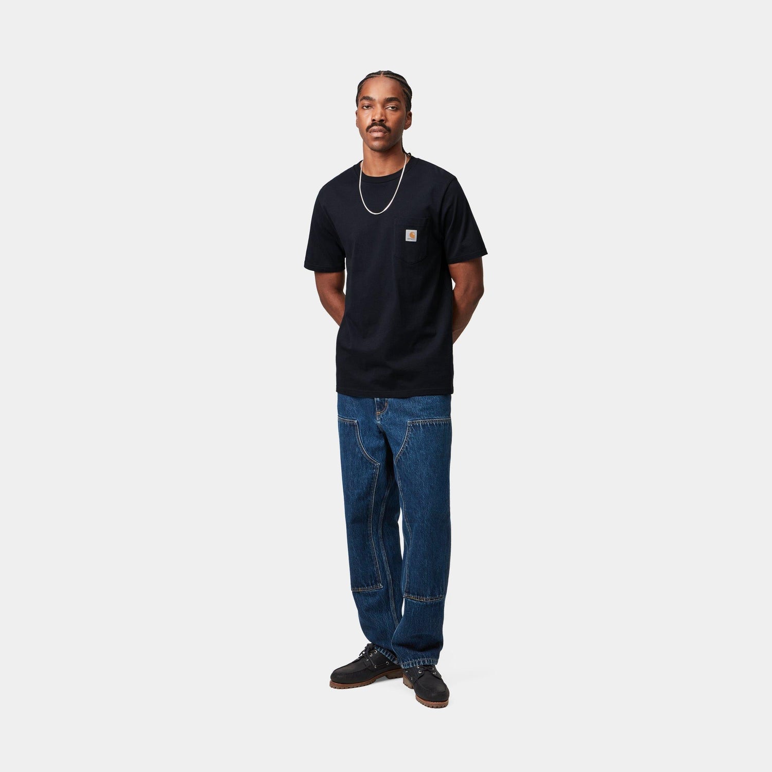 S/S POCKET T-SHIRT DARK NAVY
