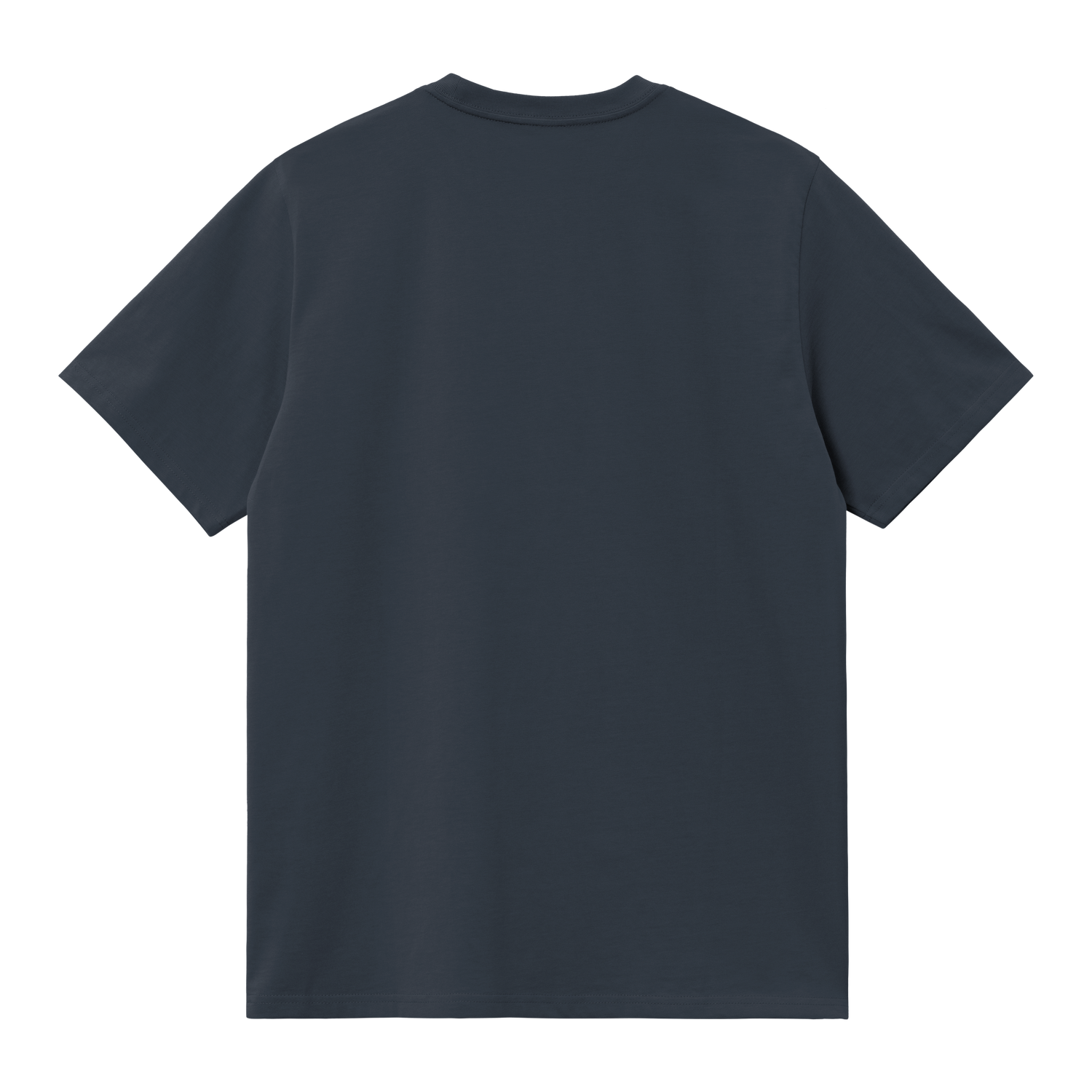 S/S SCRIPT EMBROIDERY T-SHIRT DEEP NIGHT / WHITE