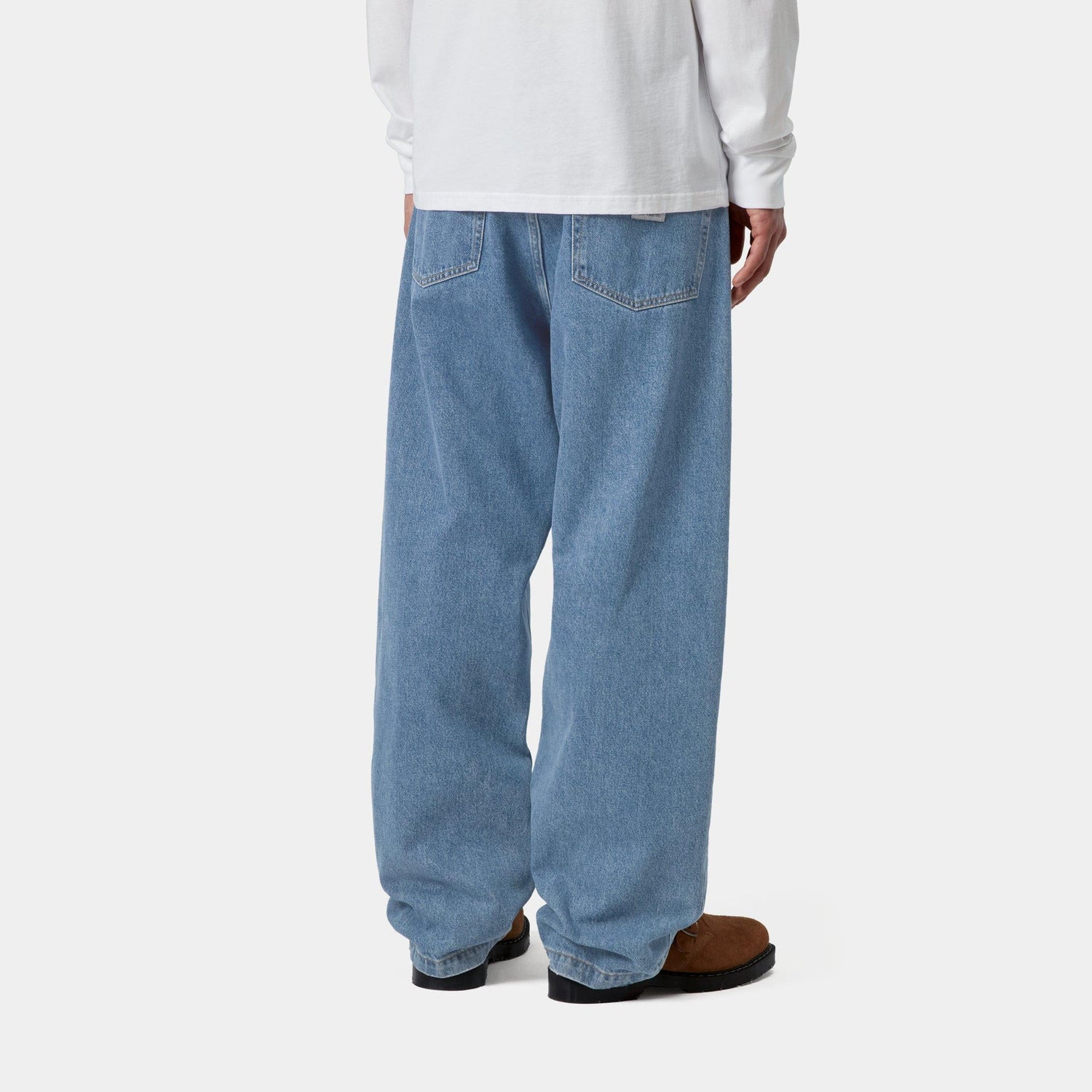 LANDON PANT BLUE HEAVY STONE WASH