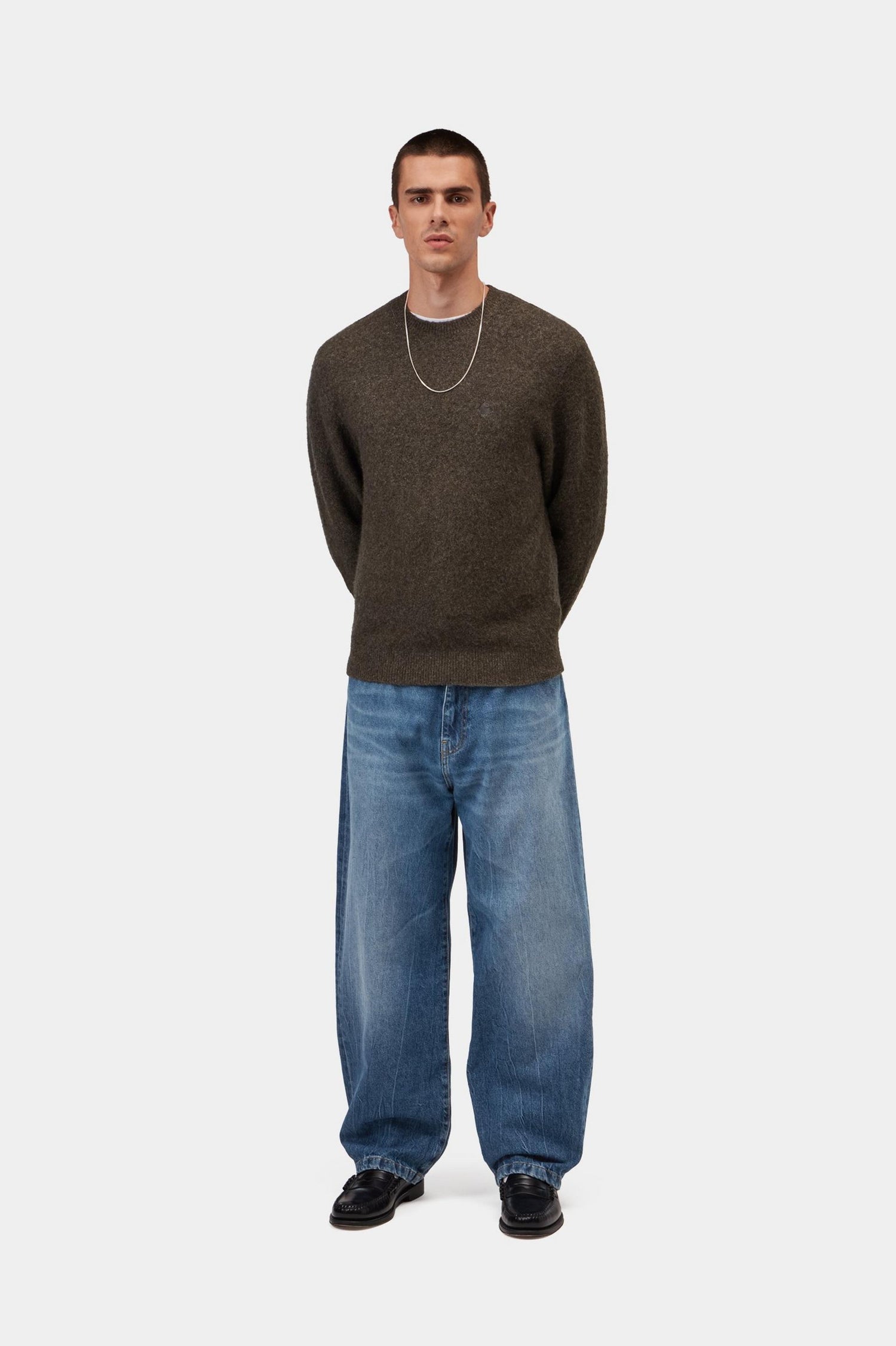 LANDON PANT BLUE MARBLE USED WASH