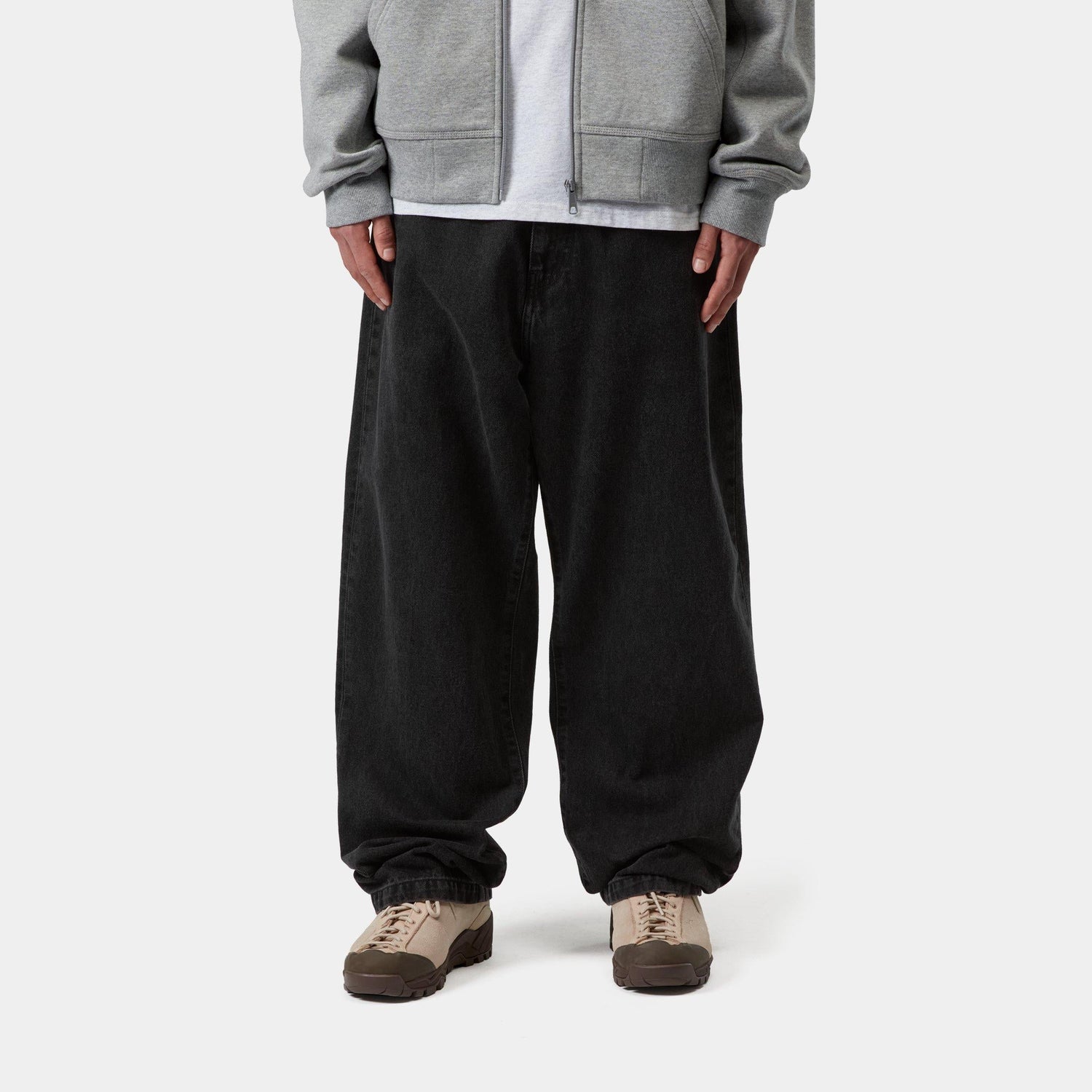 LANDON PANT BLACK STONE WASHED