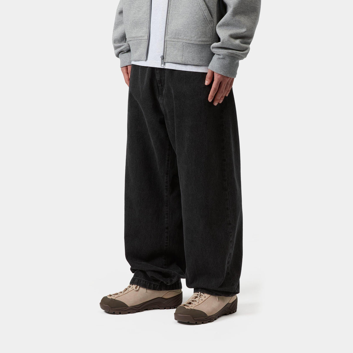 LANDON PANT BLACK STONE WASHED
