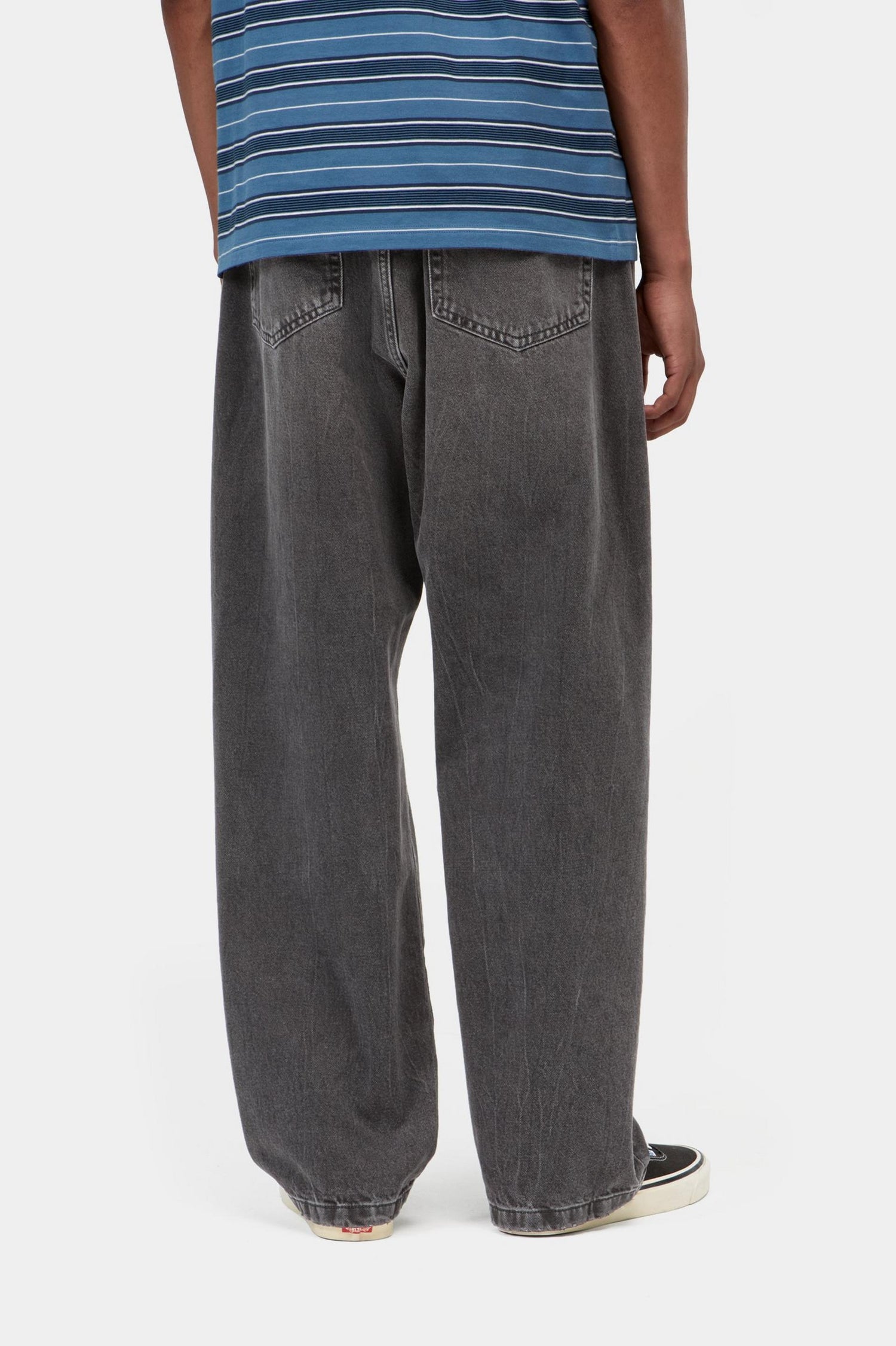 LANDON PANT BLACK MARBLE USED WASH