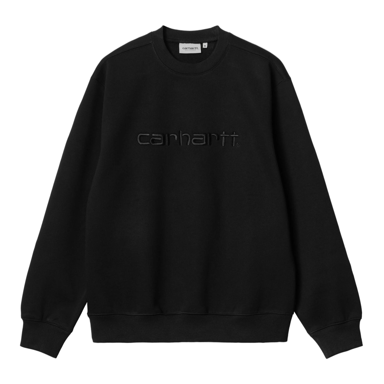 CARHARTT SWEAT BLACK / BLACK