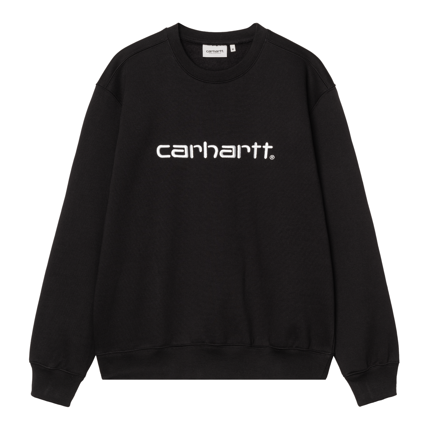 CARHARTT SWEAT BLACK / WHITE