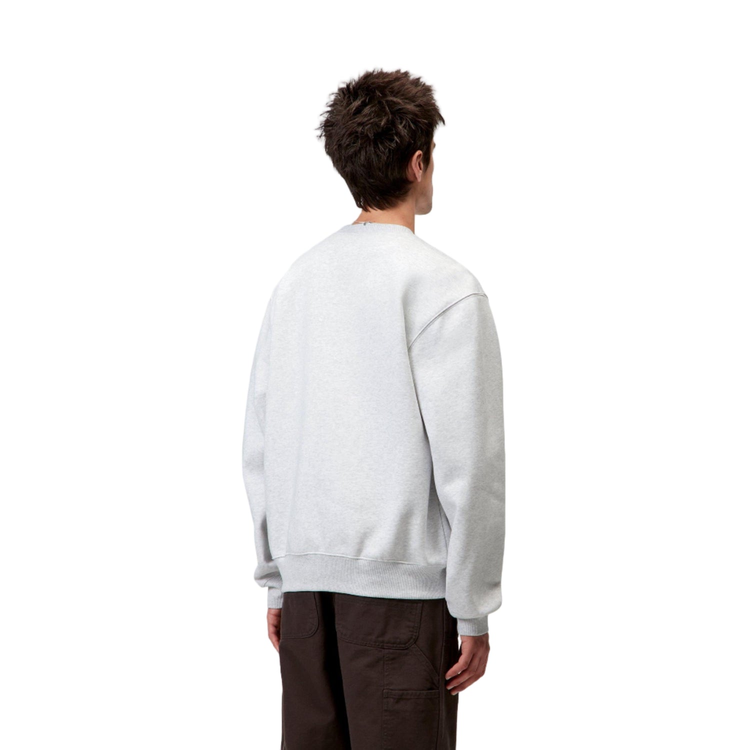 CARHARTT SWEAT ASH HEATHER / RONDO