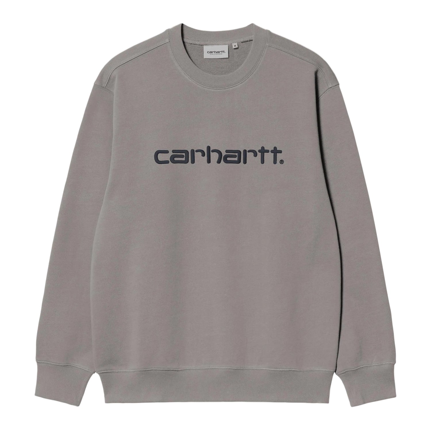 CARHARTT SWEAT SHADY GREY / DARK NAVY