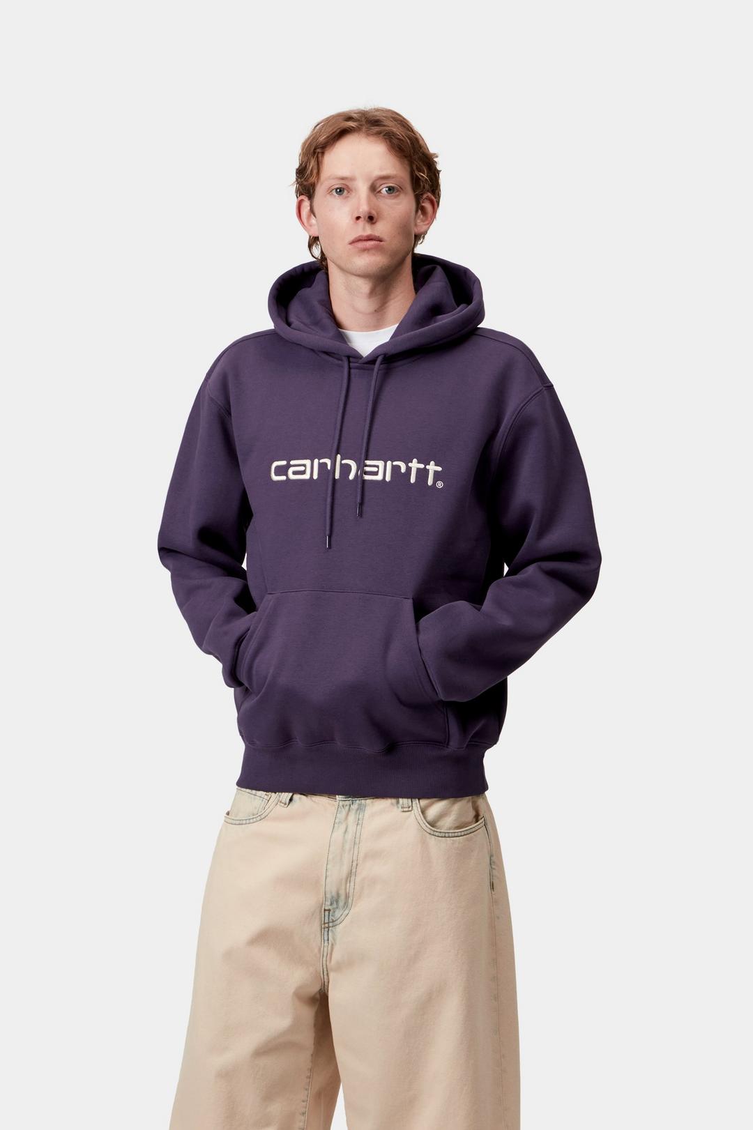 HOODED CARHARTT SWEAT LOKERS / SALT