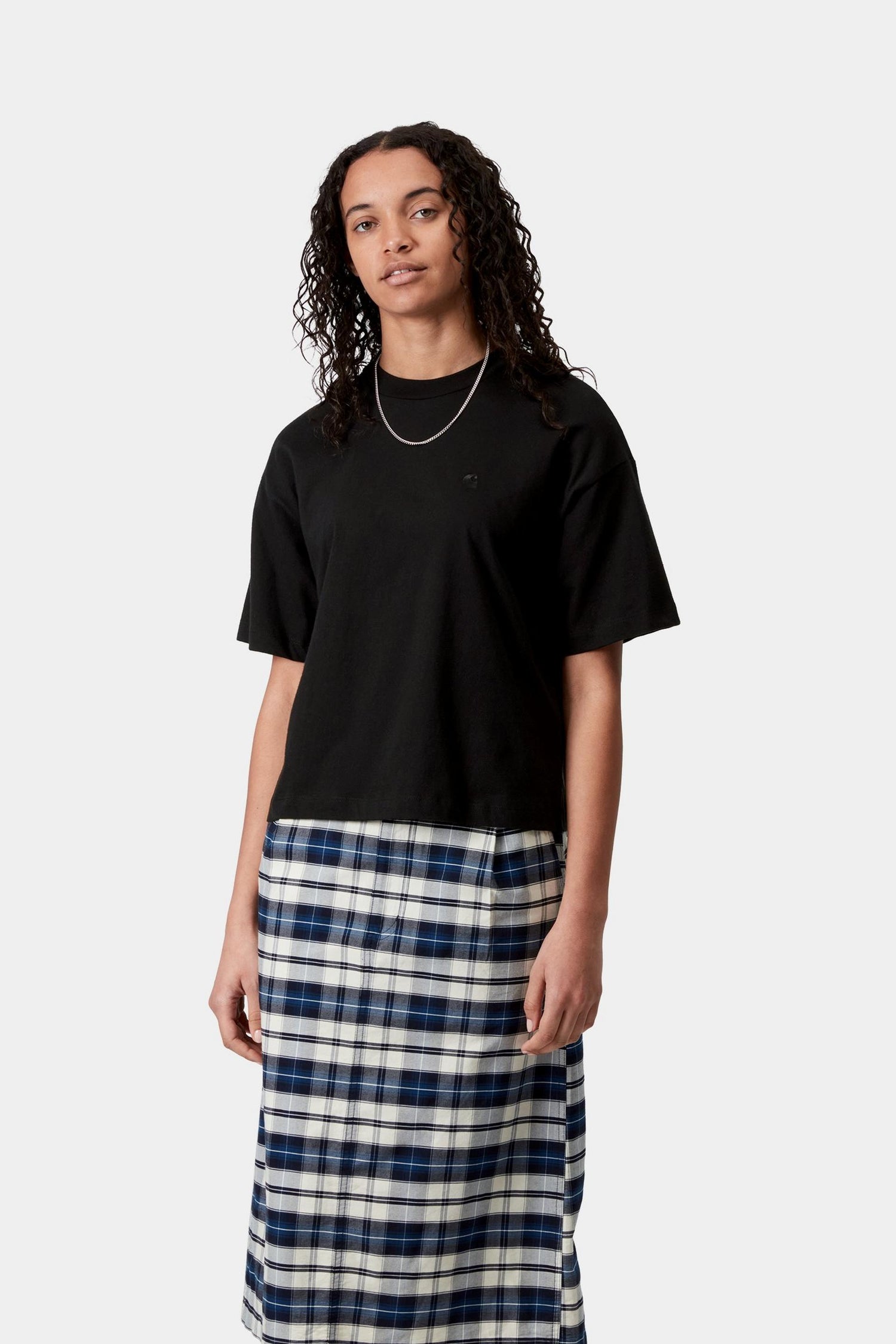 W' S/S CHESTER T-SHIRT BLACK