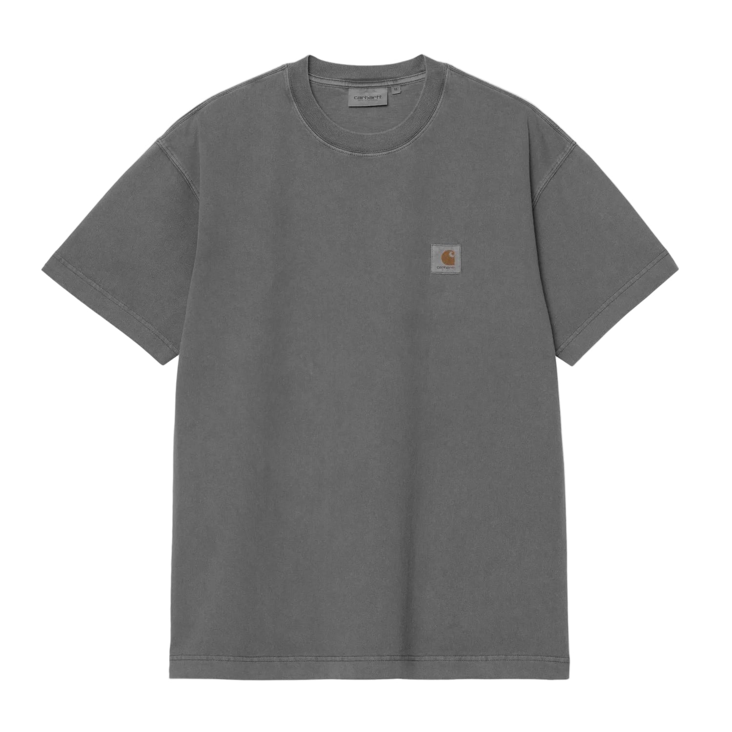 S/S VISTA T-SHIRT BLACK GARMENT DYED